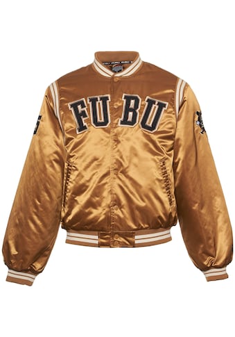 Bomberjacke »Fubu Herren FM233-001-1 FUBU College Satin Varsity Jacket«, (1 St.), ohne...