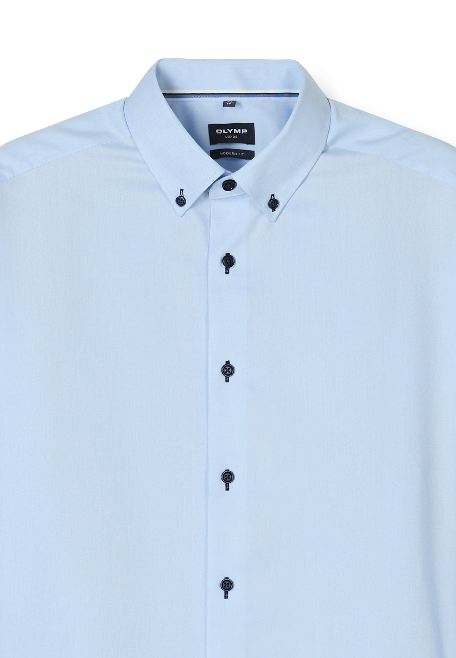 OLYMP Luxor Businesshemd Hellblau Gr. 46 5