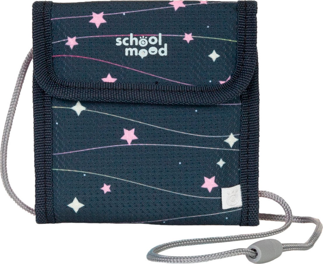 SCHOOL-MOOD Kinder Brustbeutel, bunt, Polyester, Kleinlederwaren