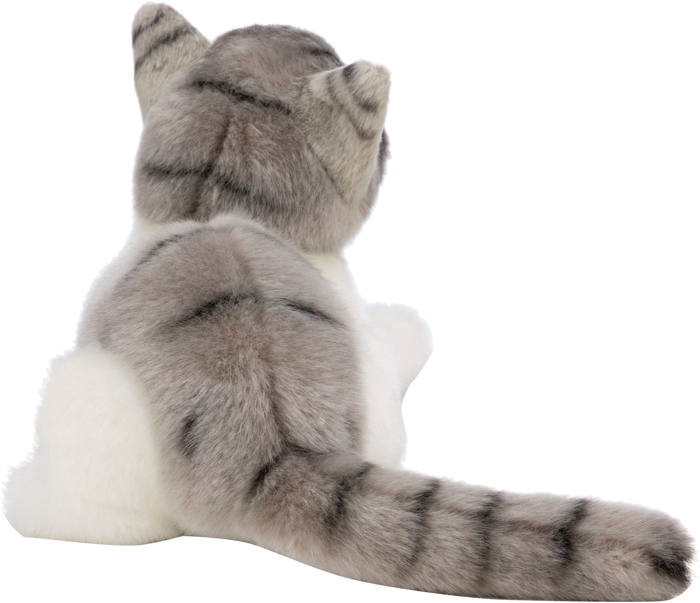 Nici Kuscheltier »Lifelike, Katze, 20 cm«, enthält recyceltes Material (Global Recycled Standard)