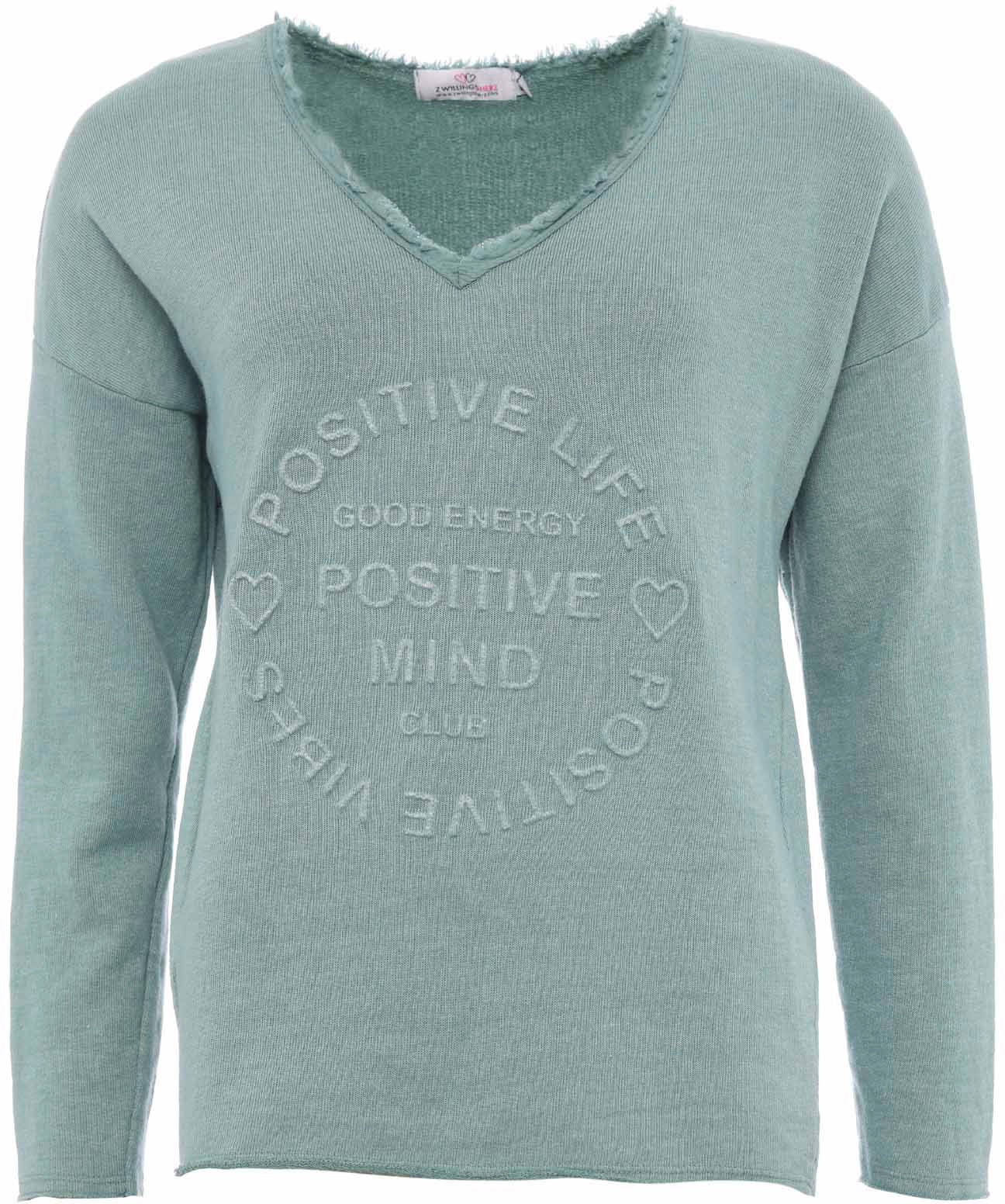 Zwillingsherz Sweatshirt "Sweatshirt BW "Positive Mind"", Sweatshirt im Use günstig online kaufen