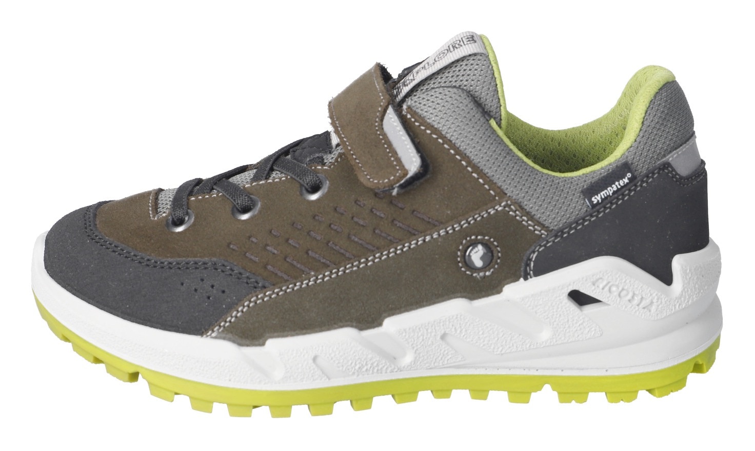 Ricosta Sneaker »Trailer WMS: normal«, Klettschuh mit herausnehmbarer Sohle, Größenschablone zum Download