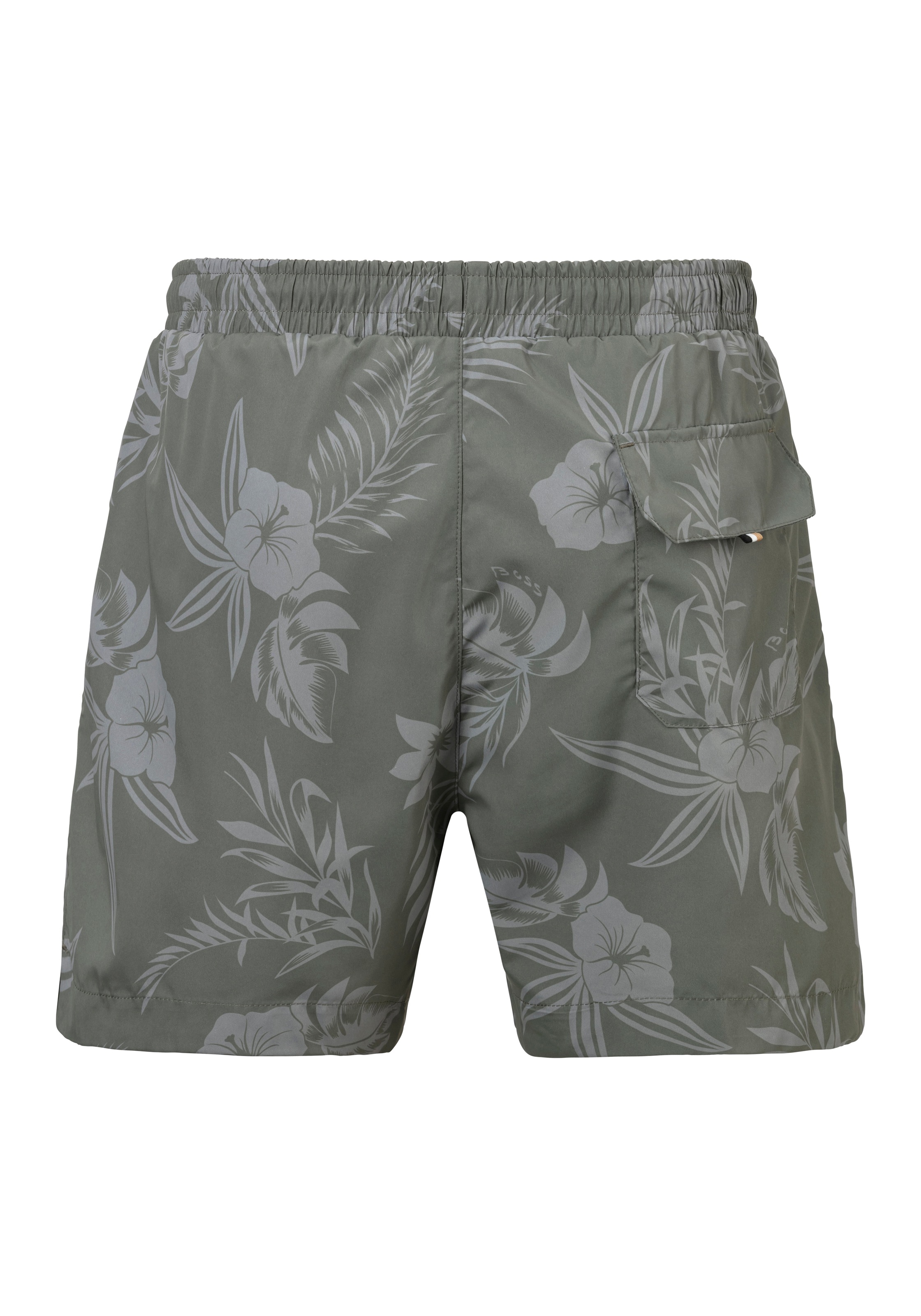 BOSS Badeshorts "Reev", mit Ton in Ton Karibikprint günstig online kaufen