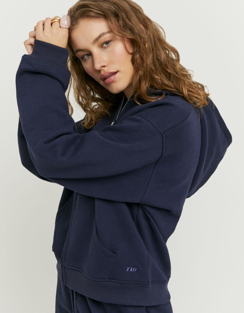 Tally Weijl Kapuzensweatjacke "SSWCOSKIMA" Baumwollmischung, bequem, mit Ka günstig online kaufen
