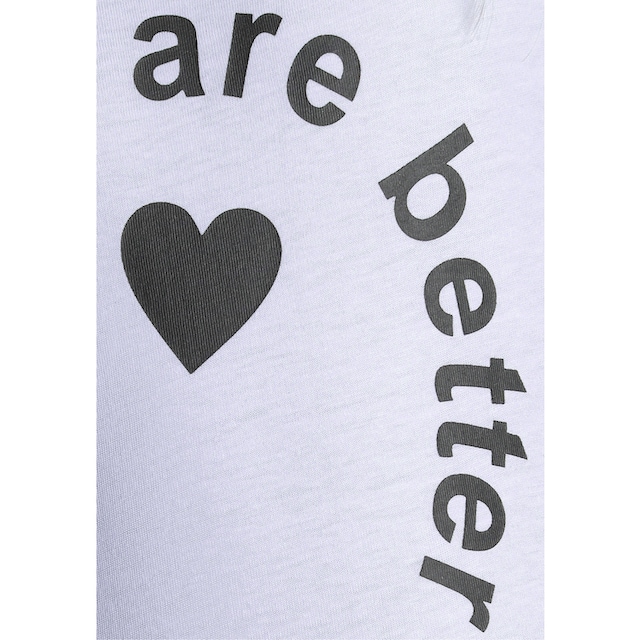 KIDSWORLD T-Shirt »we are better together«, (Packung, 2 tlg.), Basic Form ▷  für | BAUR