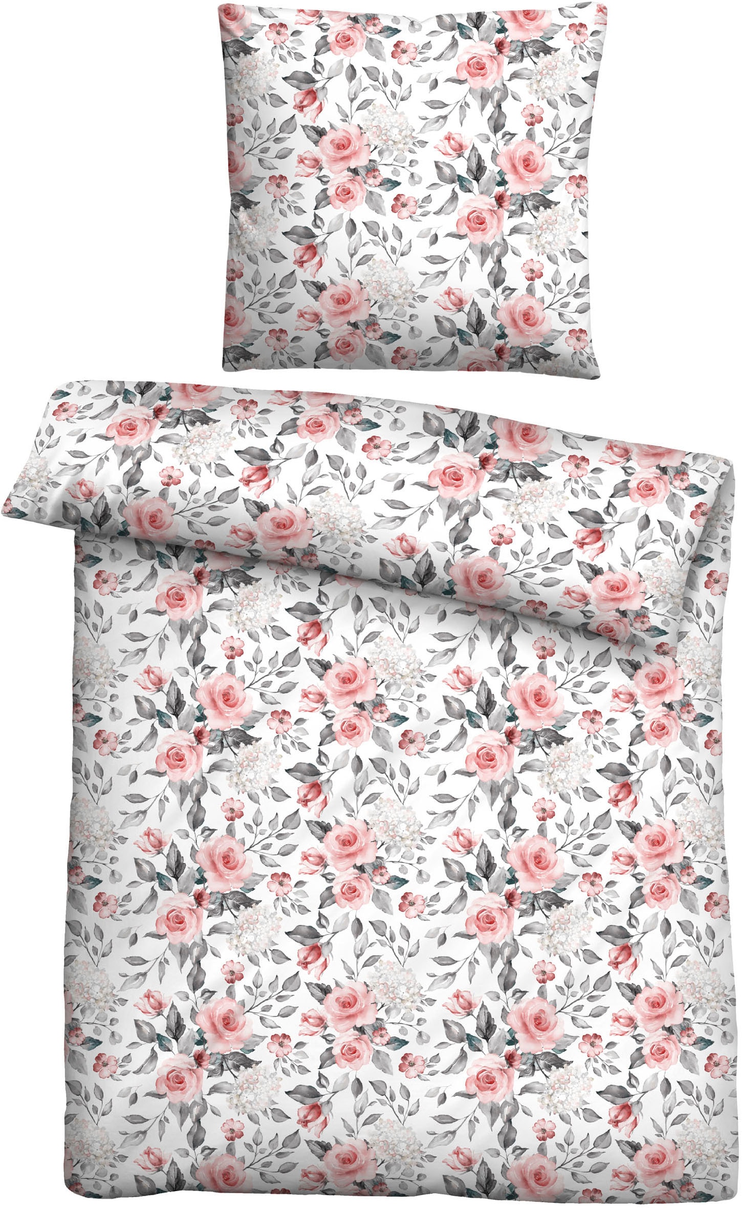 Castell - Markenbettwäsche Bettwäsche "0380446" 2 Stk. Nicki, kuschelig + f günstig online kaufen