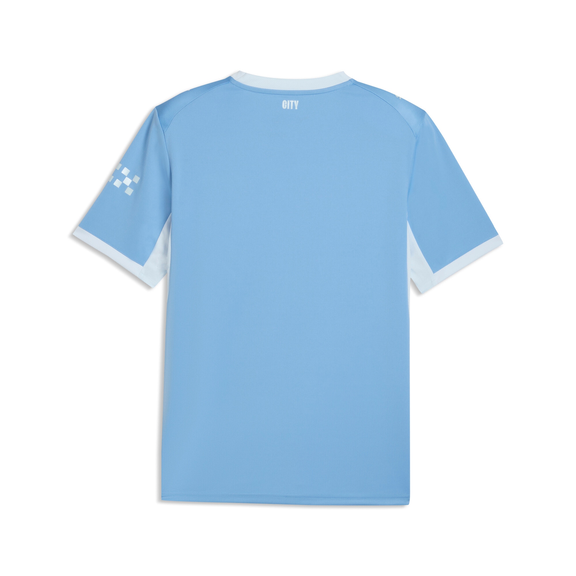 PUMA Fußballtrikot »MCFC HOME JERSEY REPLICA« für Erwachsene, mit Rundhalsausschnitt, kurzärmelig, atmungsaktiv