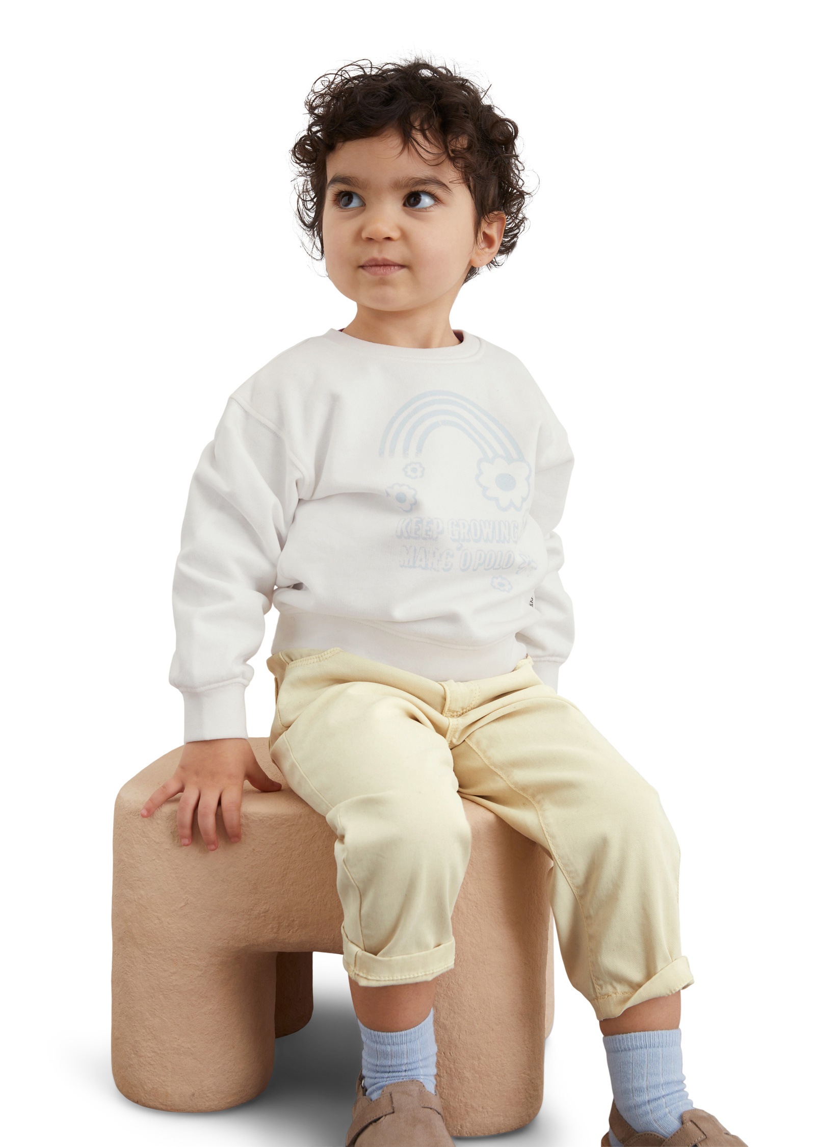 Marc O'Polo Sweatshirt »mit rückseitigem Weblabel«