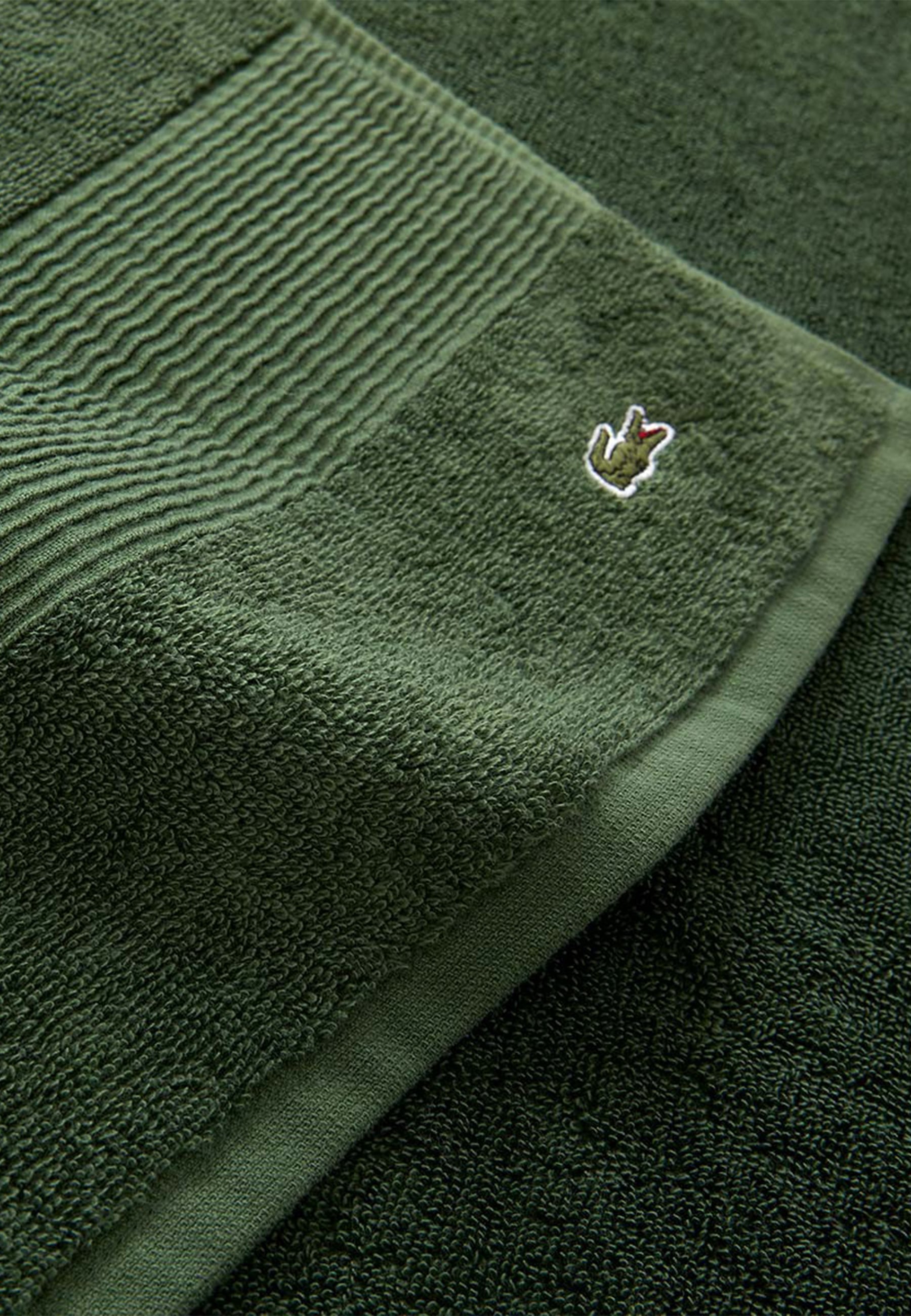 Lacoste Gästehandtuch »LLECROCO« mit Label-Applikationen