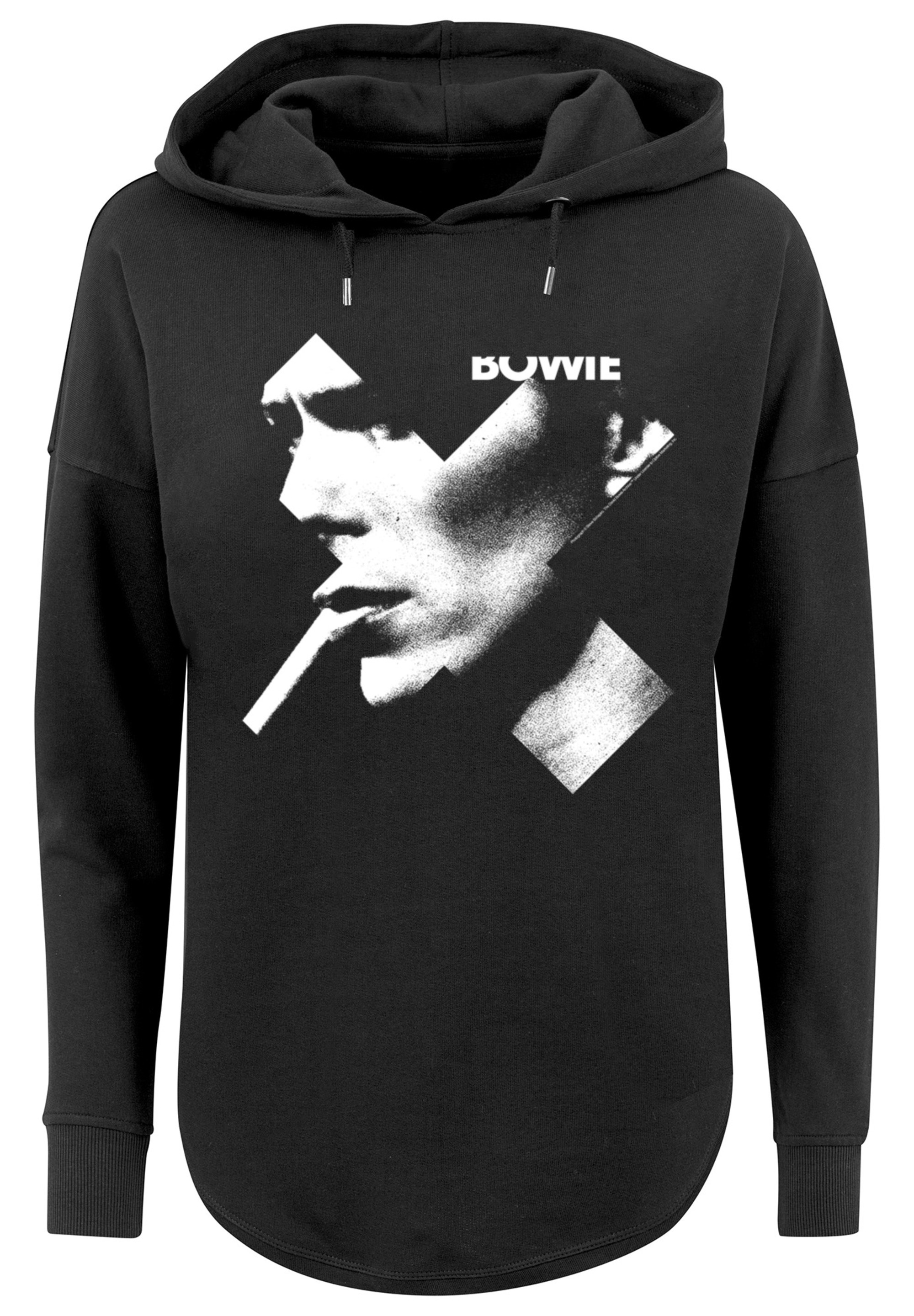 F4NT4STIC Kapuzenpullover »David Bowie Cross Smoke Kreuz«, Print