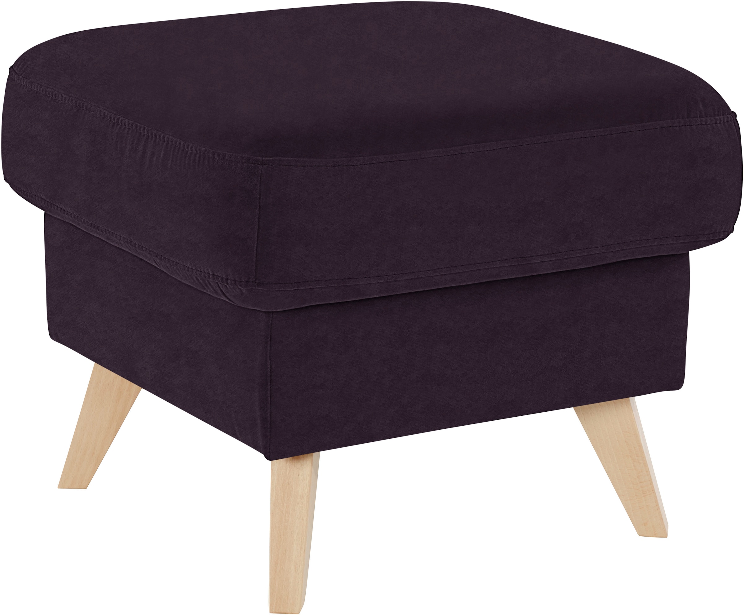exxpo - sofa fashion Hocker »Nappa mit praktischem Staufach unter der Sitzfläche«