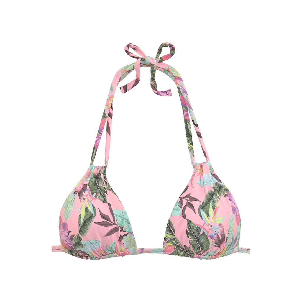 s.Oliver Triangel-Bikini-Top »Azalea«, im tropischen Druck