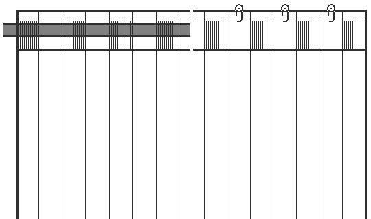 Schlaufen Neutex you! BAUR 245x140, mit verdeckten Vorhang | kaufen HxB: »Allure«, Schal (1 St.), for