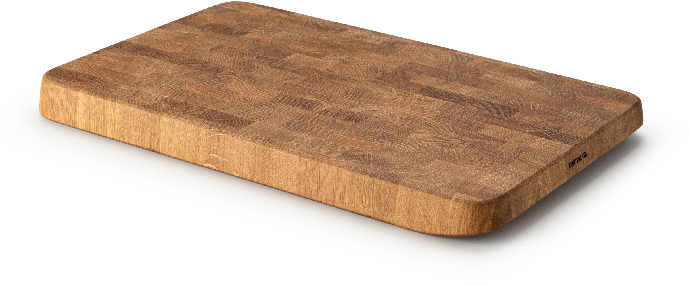 Continenta Schneidebrett "Hackbrett aus Stirnholz" 46x30x3,5 cm, hochwertig günstig online kaufen