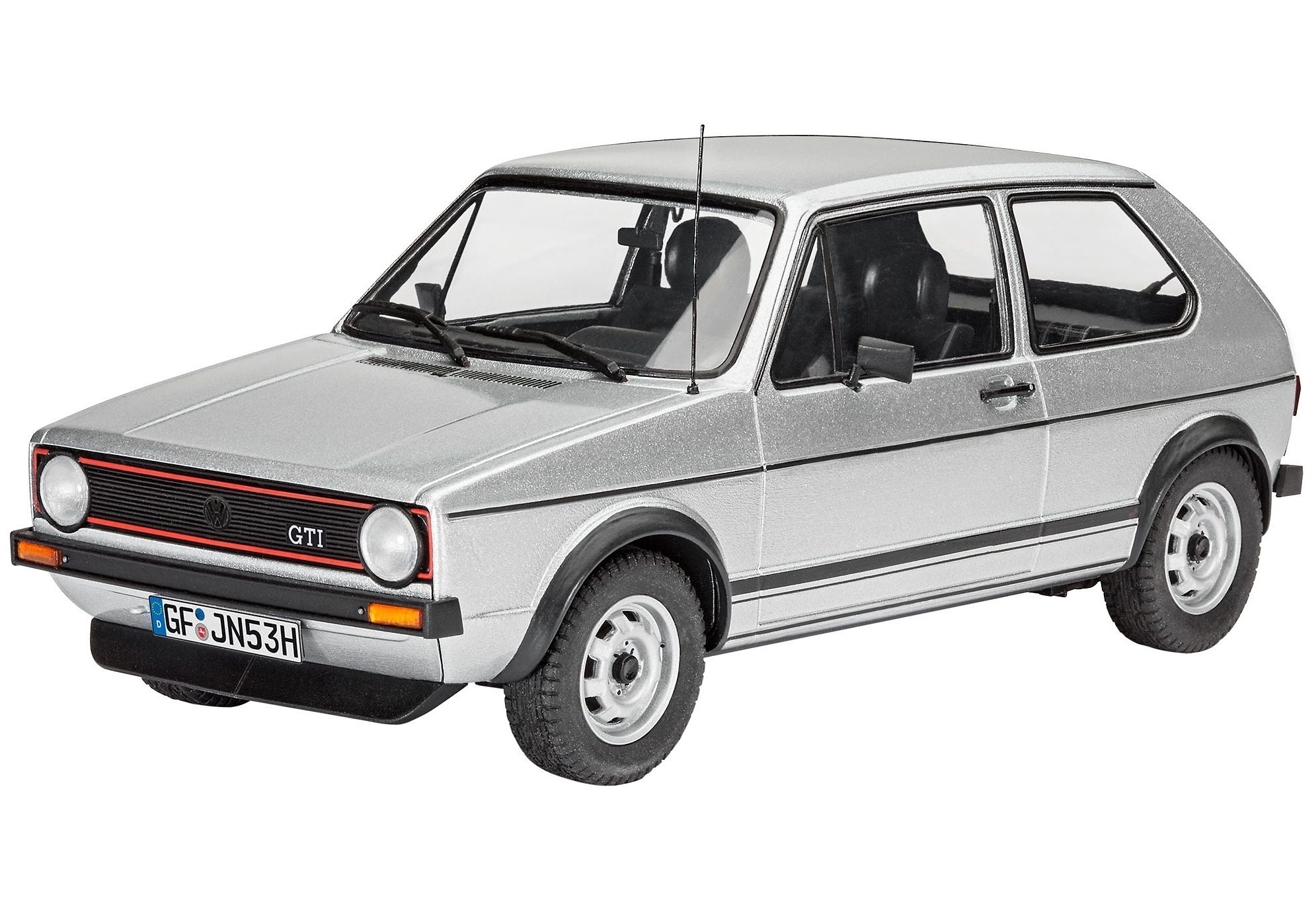 Revell® Modellbausatz »Model-Set VW Golf 1 GTI«, (Set), 1:24, Made in Europe