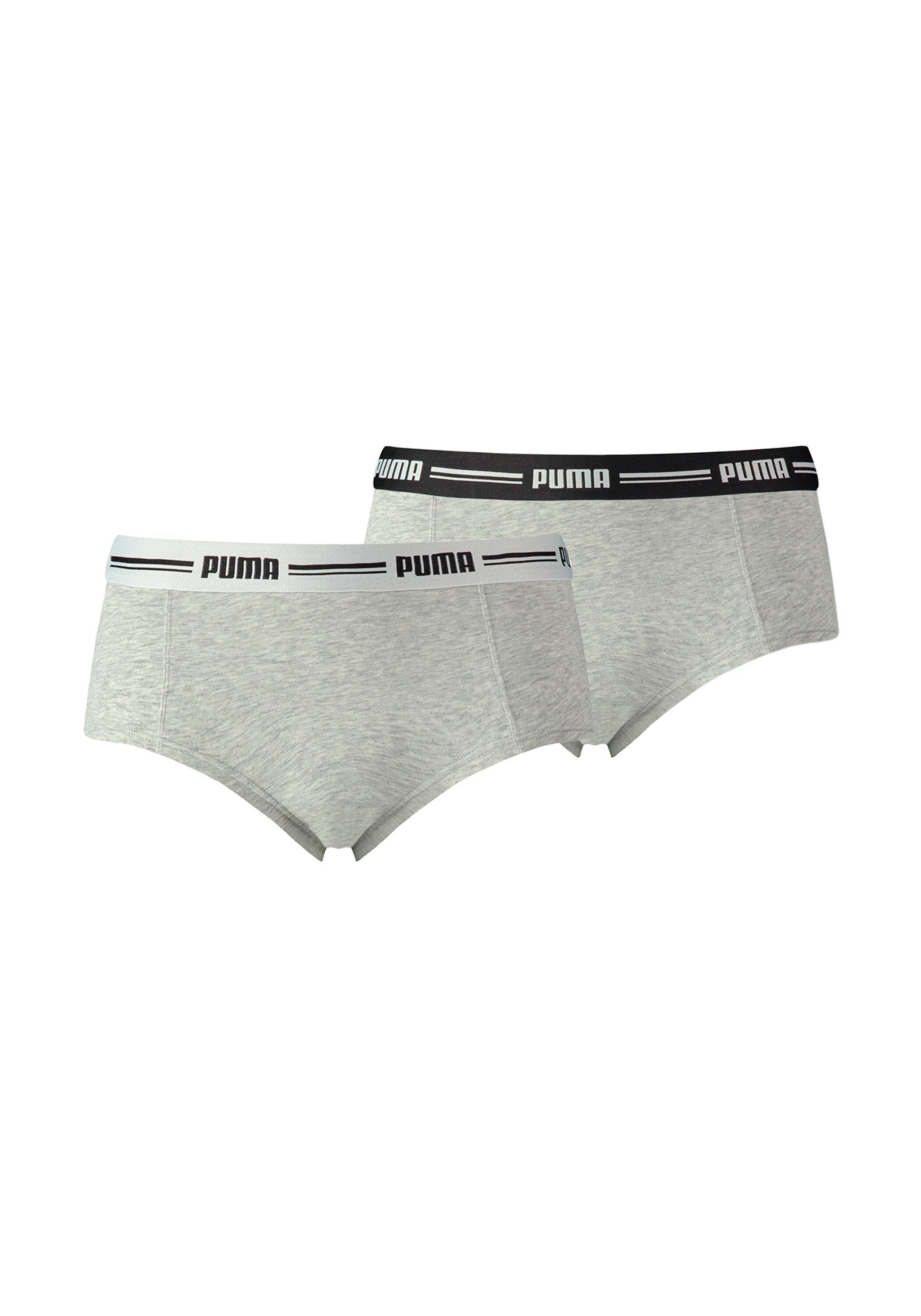 PUMA Panty "PUMA WOMEN MINI SHORT 2P PACK", (Packung, 2er Pack), mit markan günstig online kaufen