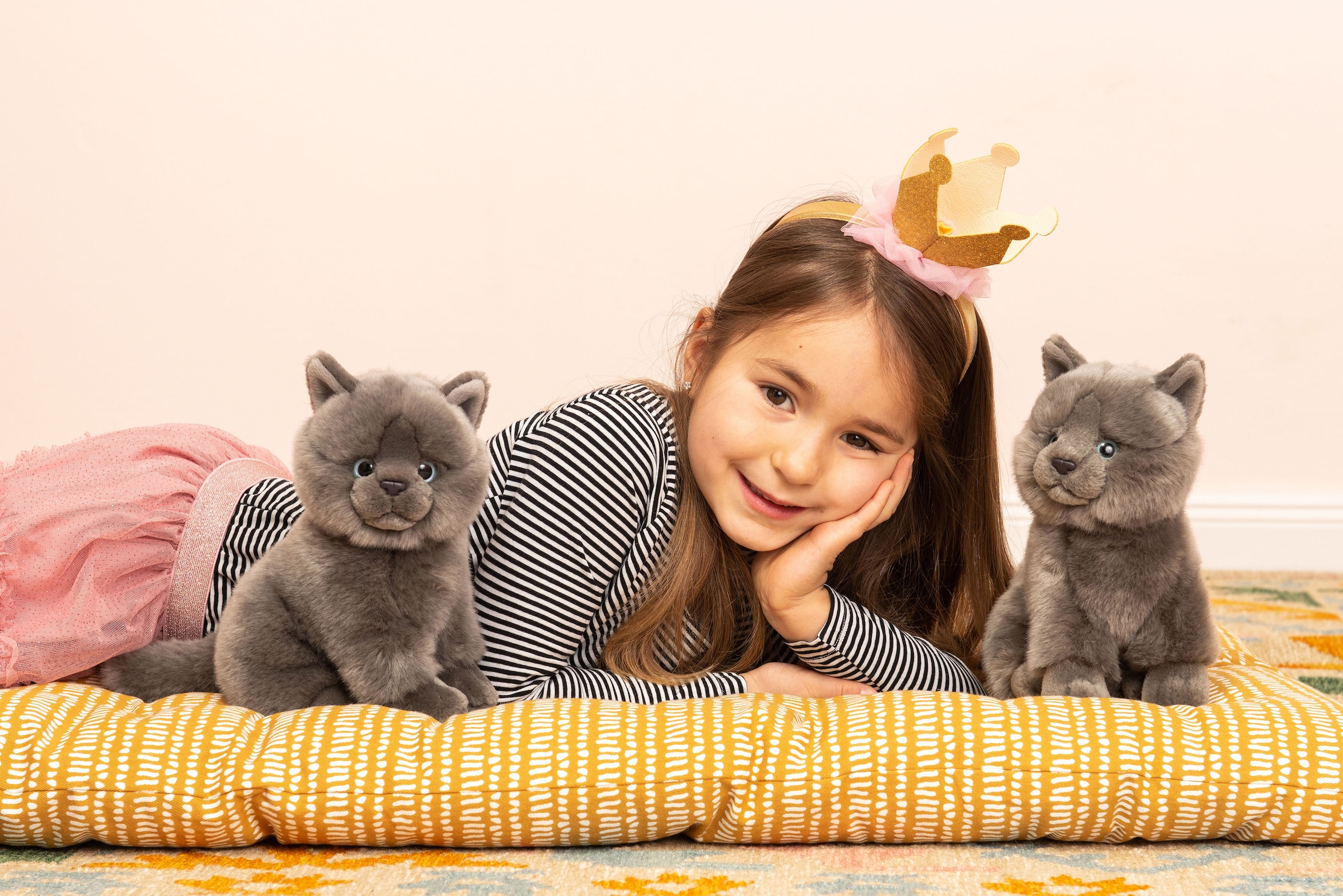 Teddy Hermann® Kuscheltier »Kartäuser Katze sitzend grau, 20 cm«, zum Teil aus recyceltem Material