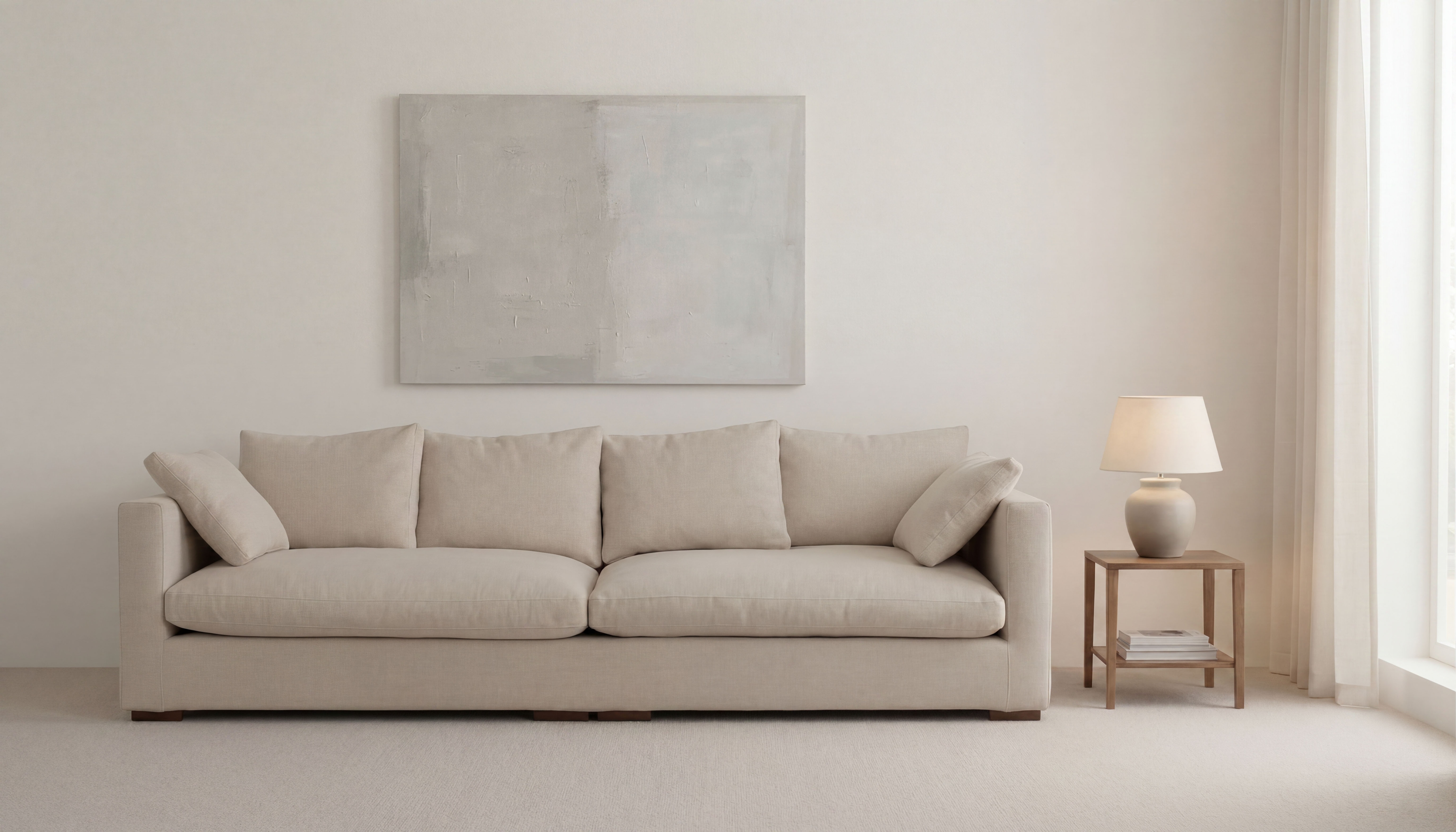 OTTO home Big-Sofa "Comfy" extra weich und kuschelig, Füllung mit Federn und Daunen