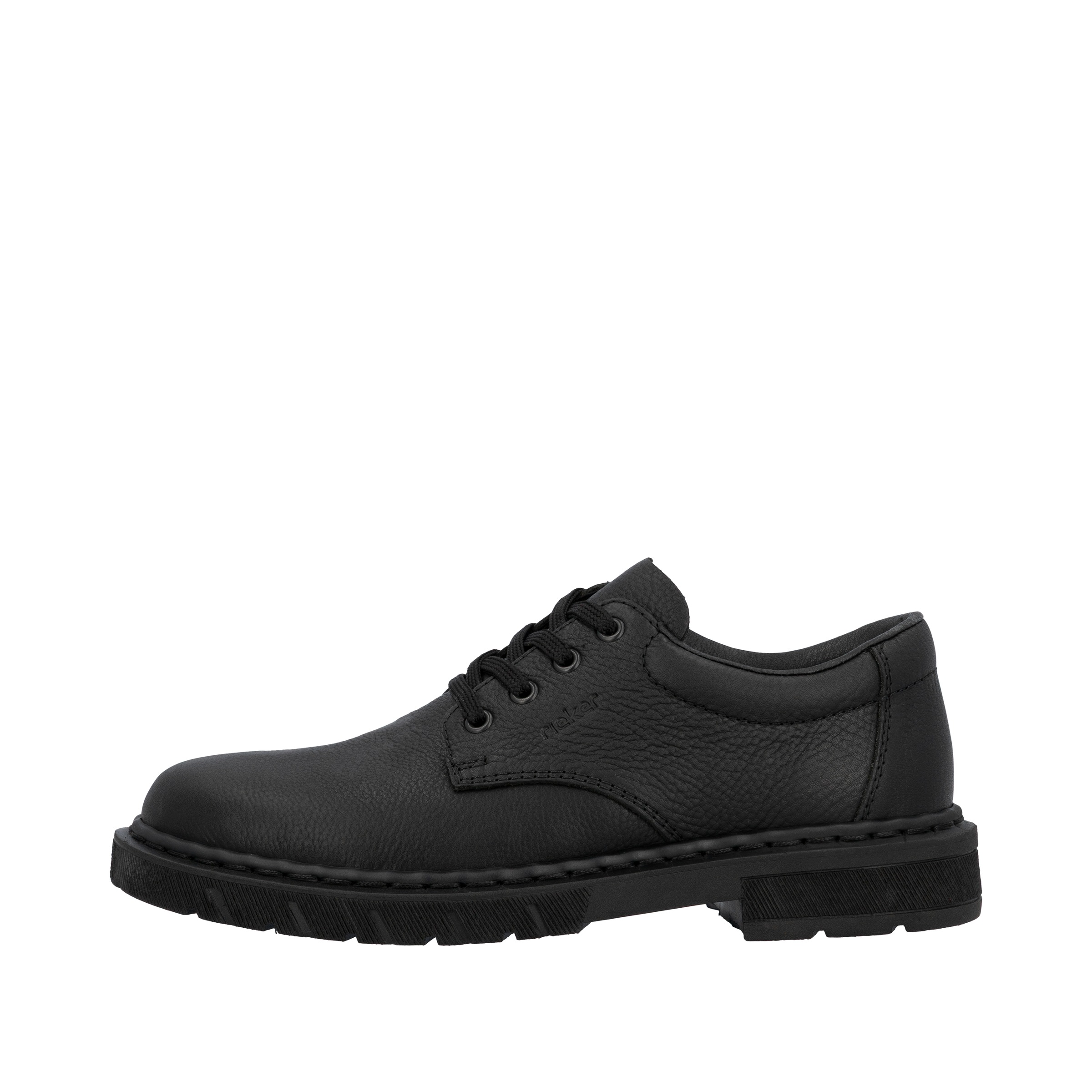Rieker Schnürschuh, Halbschuh, Basic-Schnürer, mit Profilsohle und Lederinnensohle