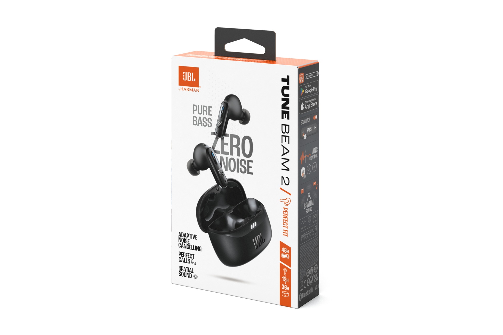 JBL wireless In-Ear-Kopfhörer »TUNE BEAM 2«, A2DP Bluetooth, Active Noise Cancelling (ANC)