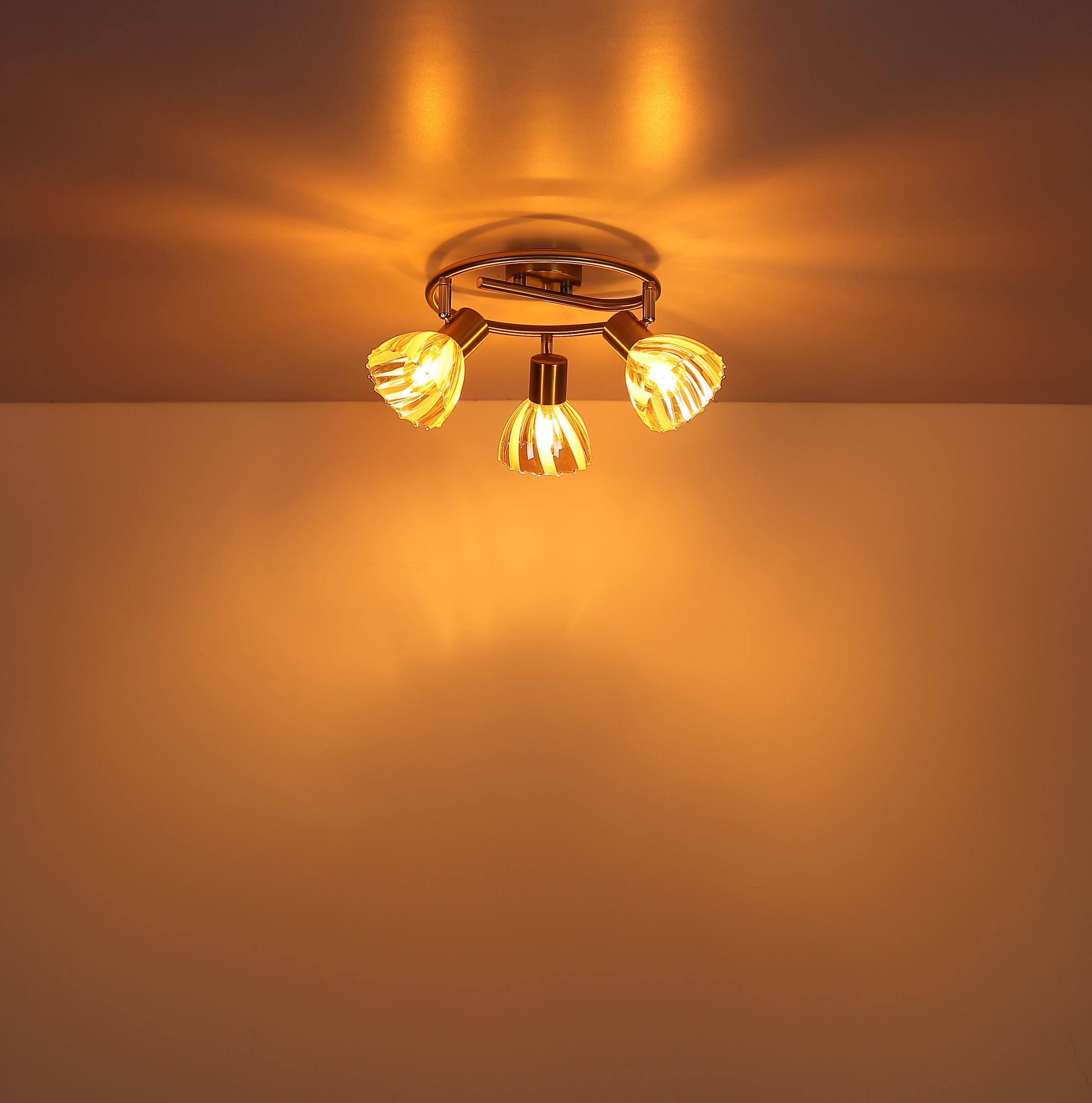 GLOBO LIGHTING Deckenstrahler »ZACHERY« E14 1 Stk. Spot Deckenspot Flur Schlafzimmer Wohnzimmer