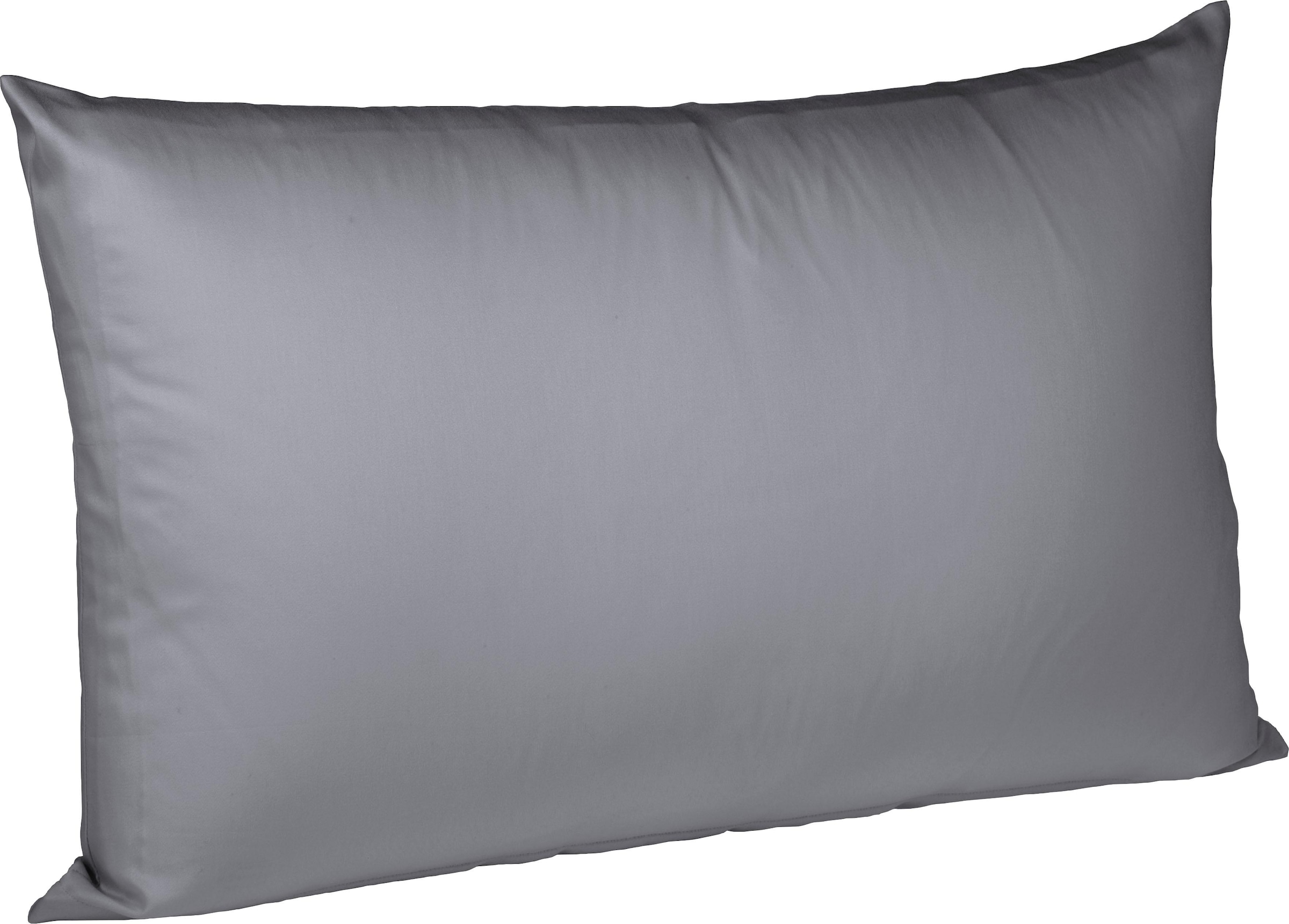 fleuresse Kissenbezug "Colours Mako Satin, 100% Baumwolle, mit Reißverschluss" Mako Satin, glänzend, glatt, Premium Qualität