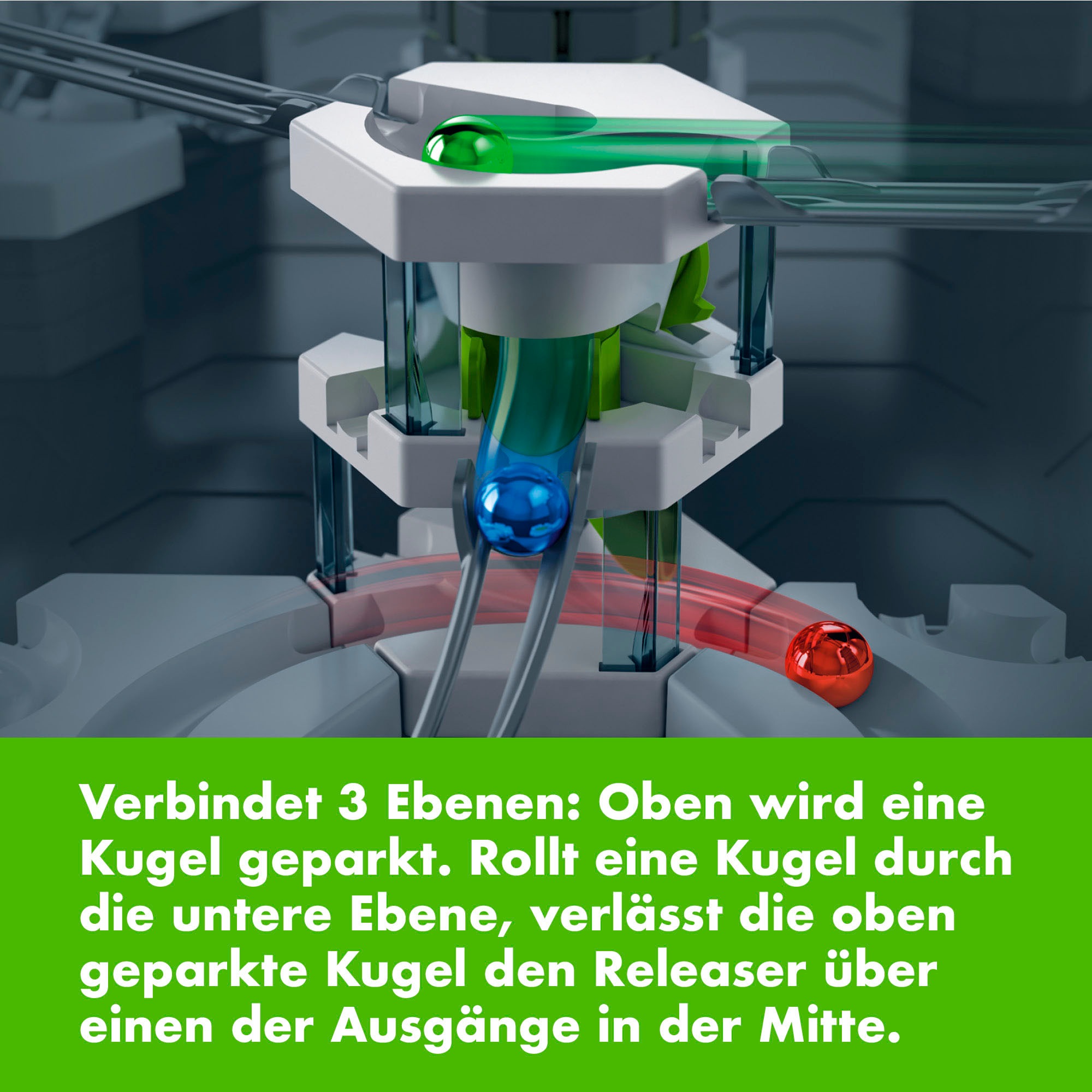 Ravensburger Kugelbahn-Bausatz »GraviTrax PRO Element Releaser«, Made in Europe