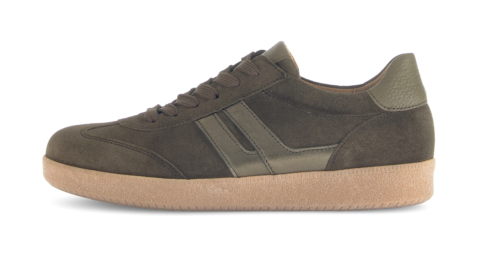 Gabor Plateausneaker, Freizeitschuh, Halbschuh, Schnürschuh mit gepolstertem Schaftrand