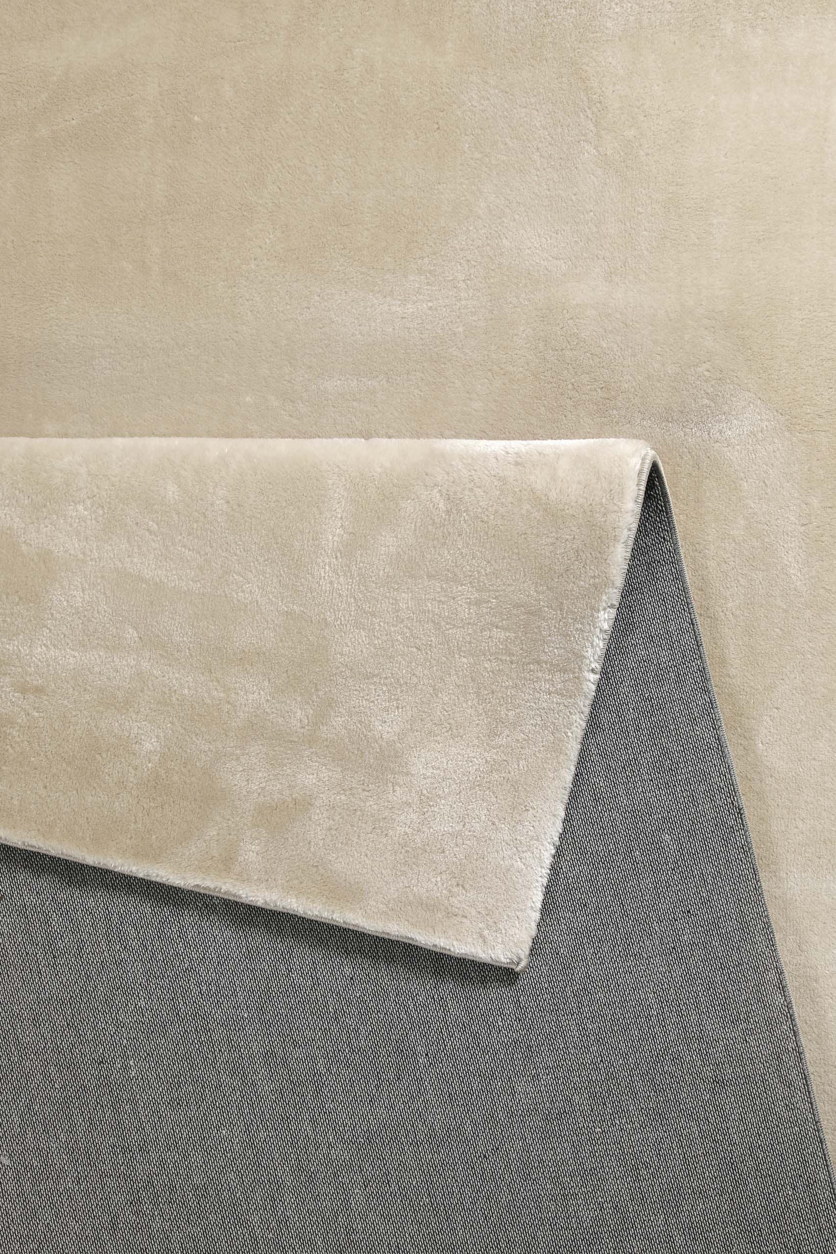 Wecon home Hochflor-Teppich »Eriksson«, rechteckig, 25 mm Höhe, Hochflor, besonders weich, robust, Wohn- & Schlafzimmer, Uni-Farben