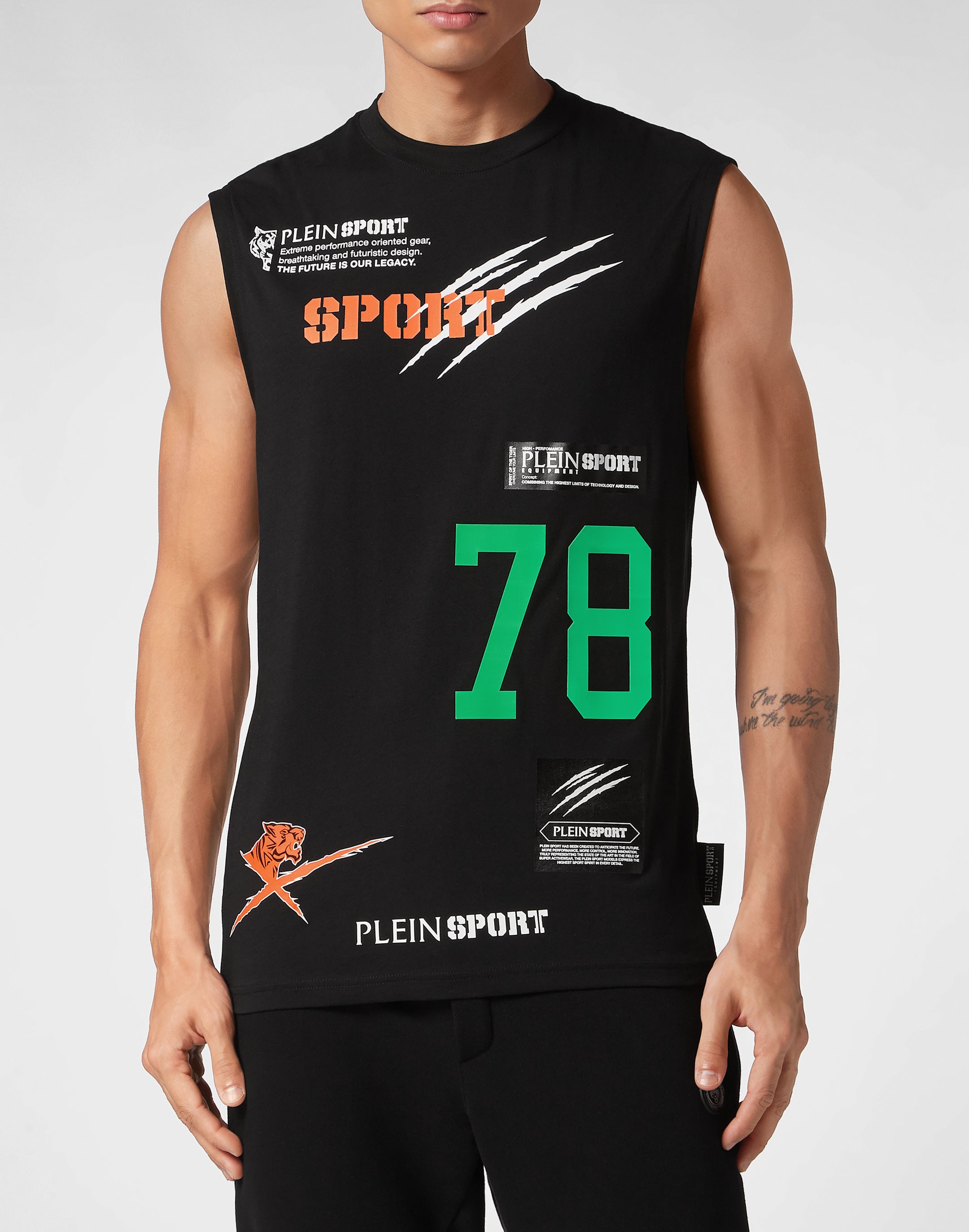 PLEIN SPORT T-Shirt "Multilogo" günstig online kaufen