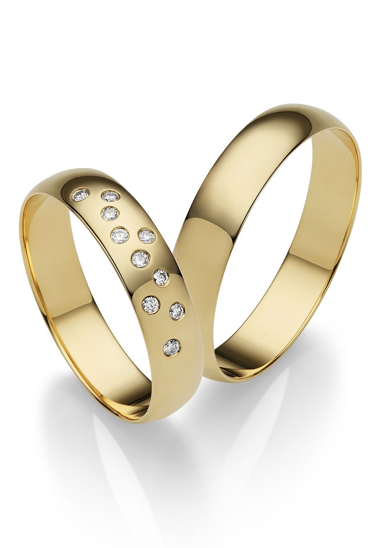 Trauring »Schmuck Geschenk Gold 375 Hochzeit Ehering "LIEBE"«, Made in Germany,...