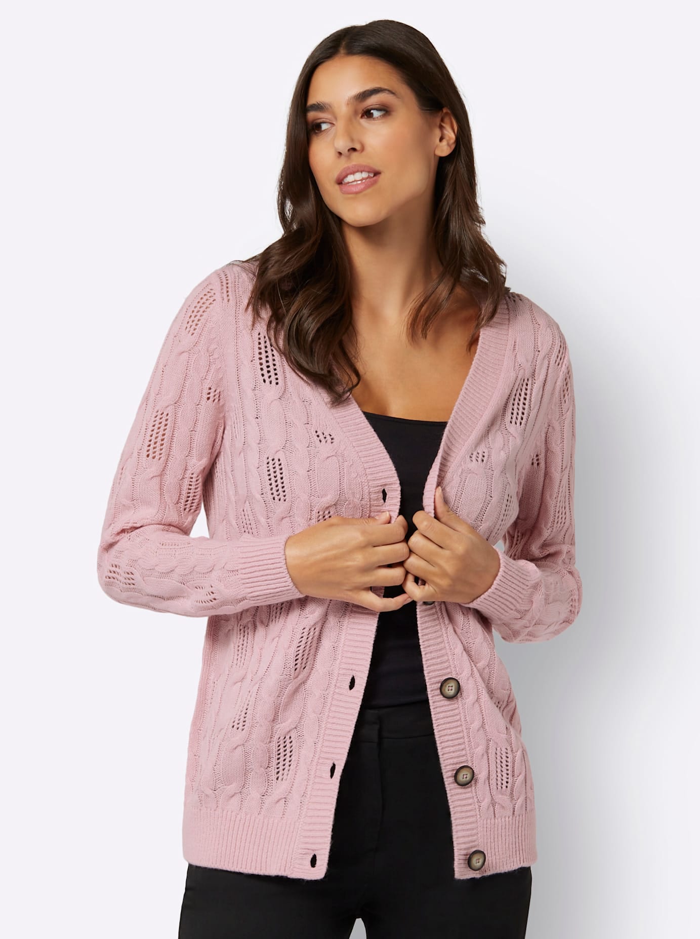 Classic Basics Strickjacke