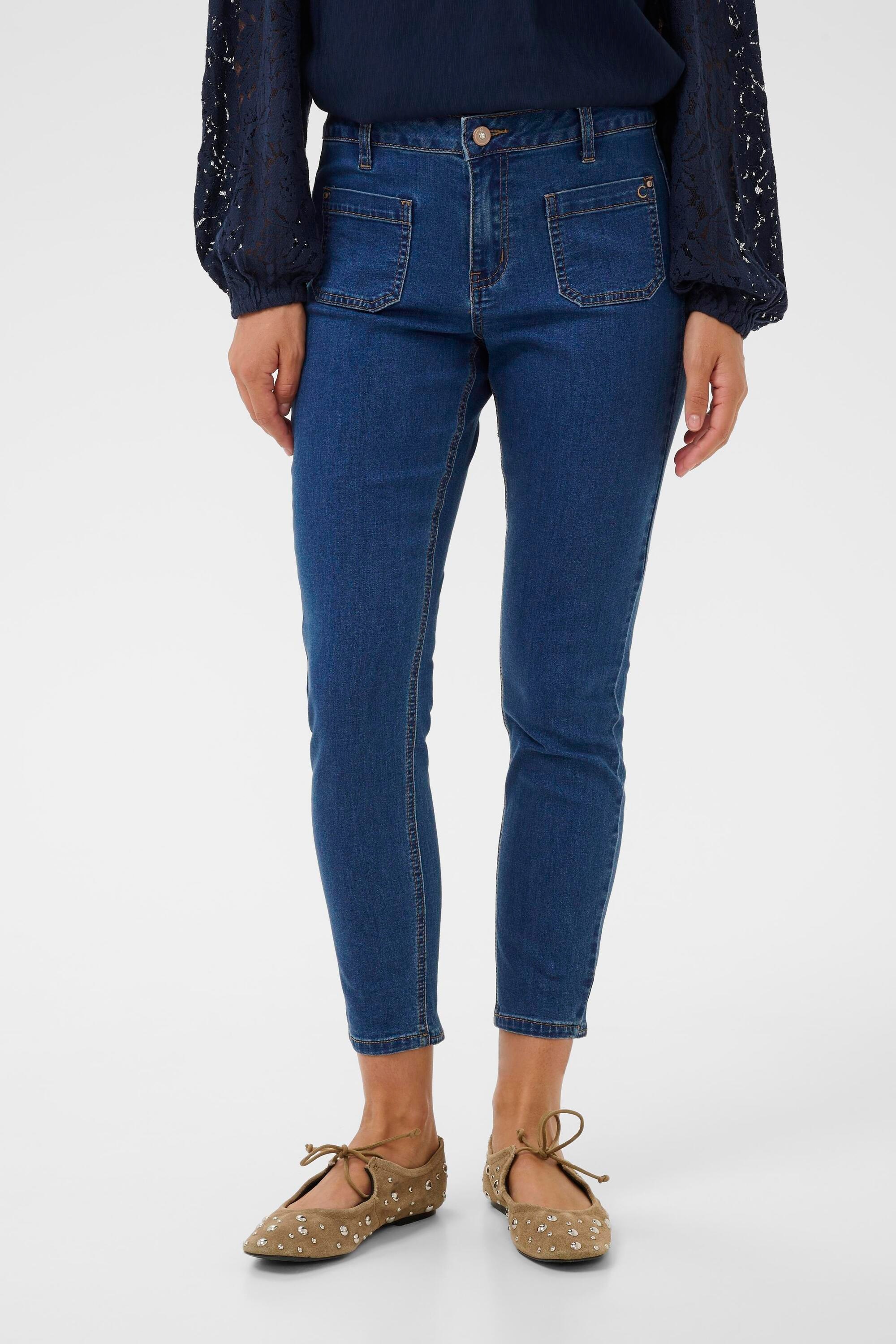 Cream Regular-fit-Jeans »Damen Jeans CRSanny«
