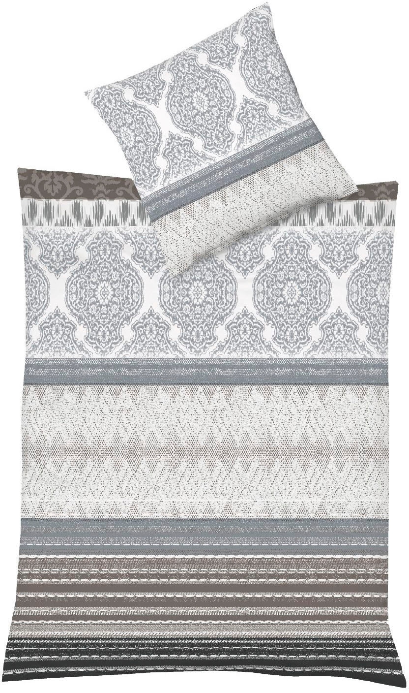 fleuresse Bettwäsche »Aspen 4251«, Feinbiber, Baumwolle, in Gr. 135x200, 155x220, 200x200cm