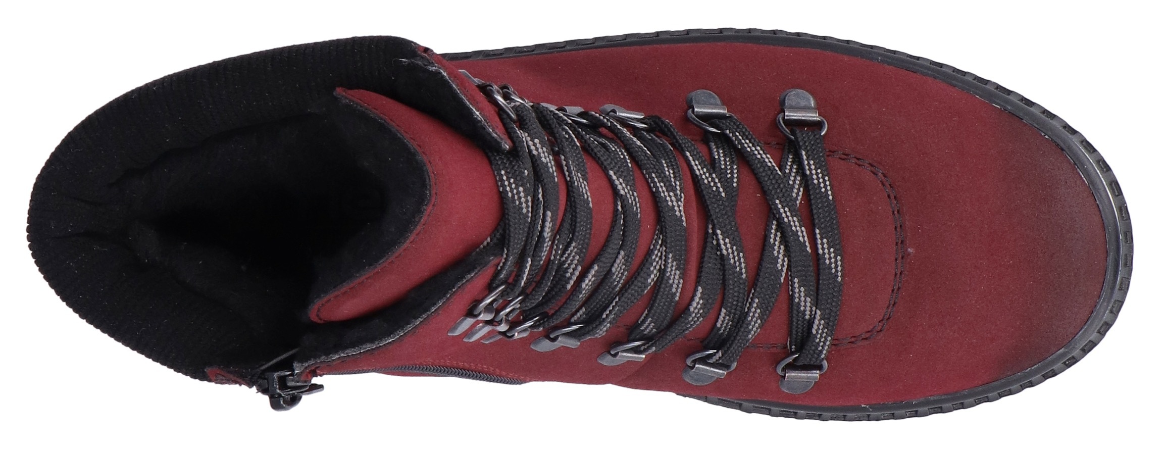 Rieker Winterboots, Schnürboots, Stiefelette, TEX-Membran, mit gepolstertem Schaftrand