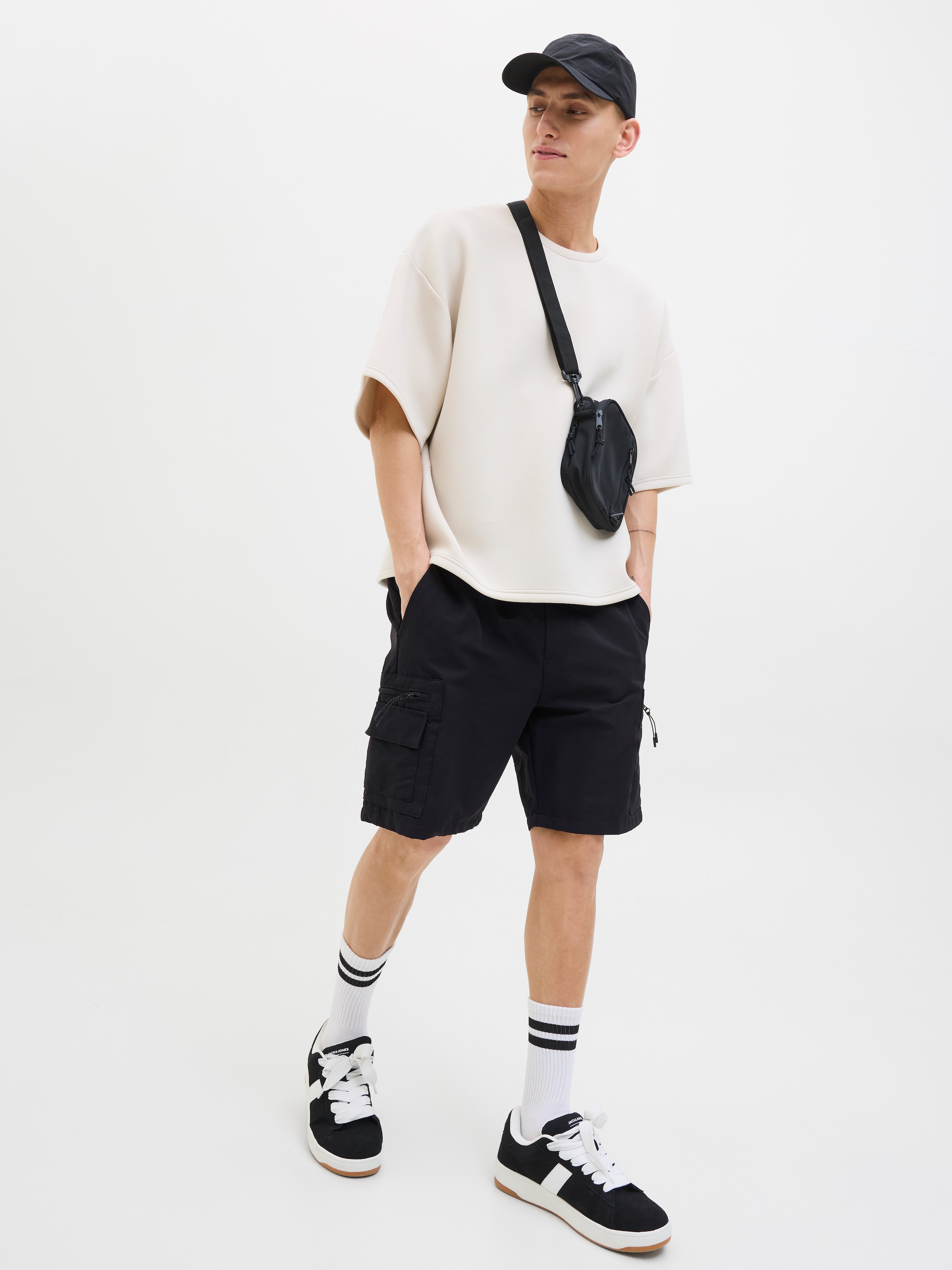 Jack & Jones Cargohose »JPSTJAIDEN MARCHER CARGO SHORTS SRT SN«