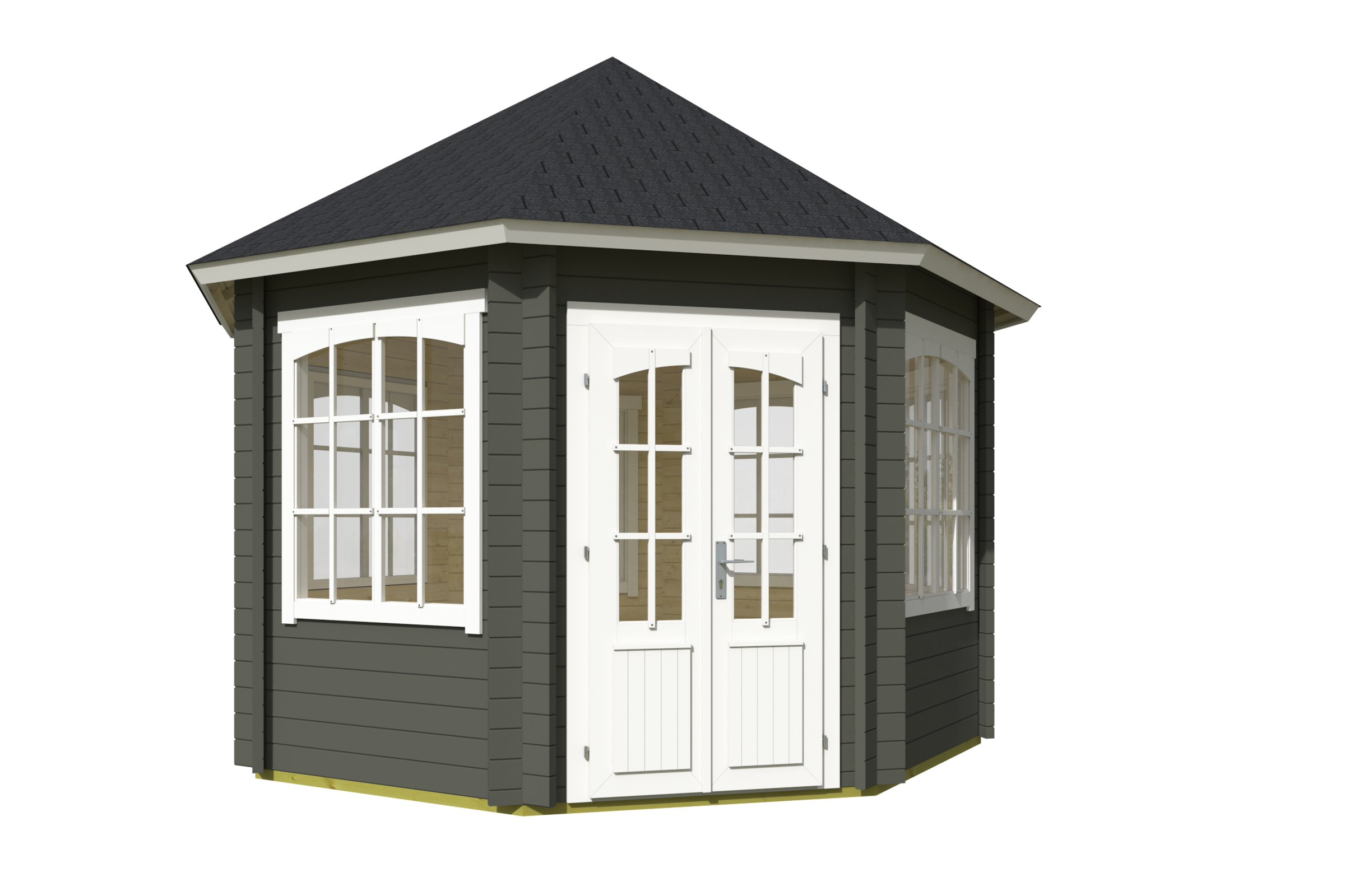 Nordic Holz Gartenhaus "Pavillon JAMAICA" günstig online kaufen