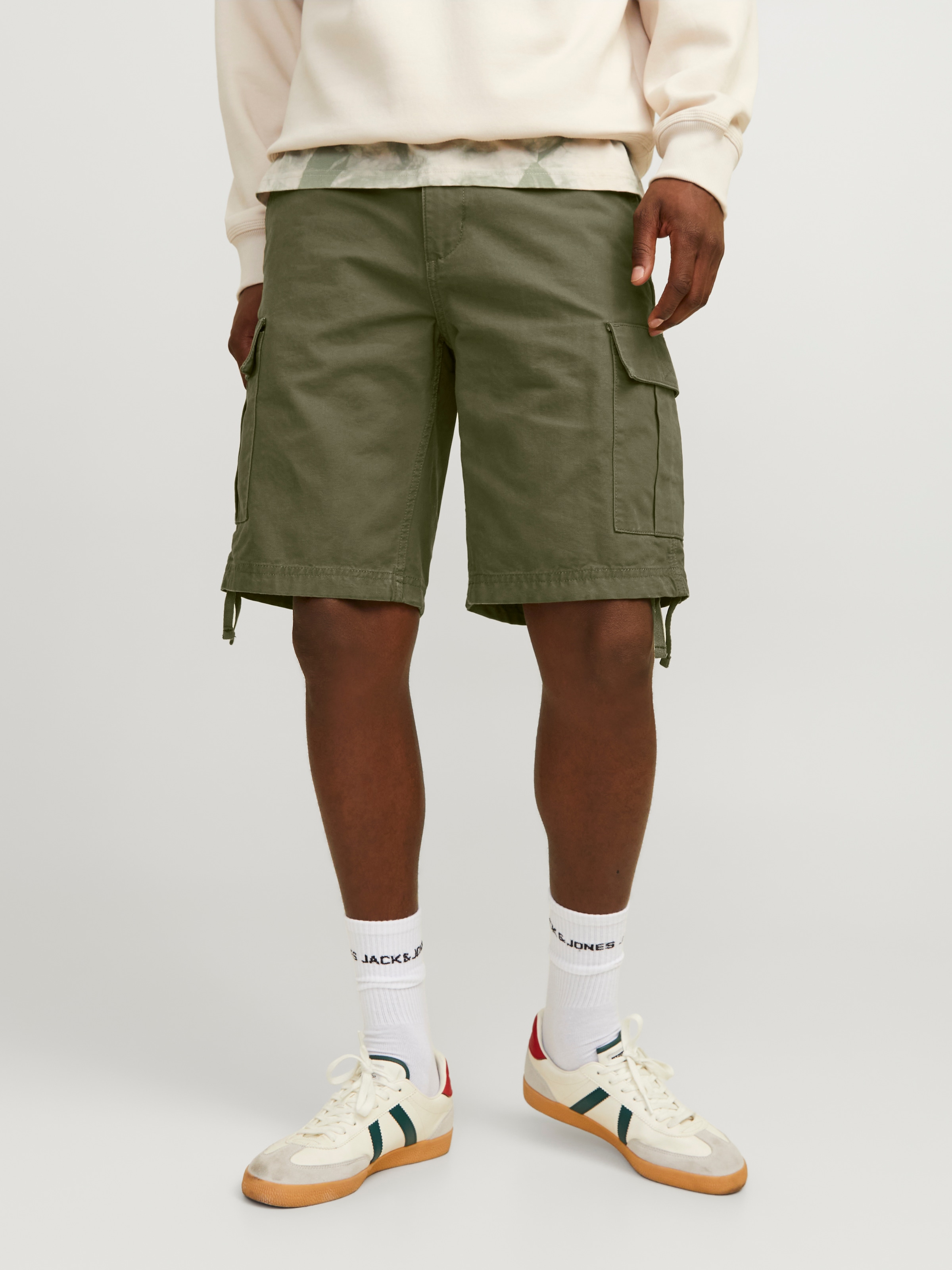 Jack & Jones Cargoshorts "JPSTCOLE BARKLEY JJCARGO SHORTS SN", mit Cargo Ta günstig online kaufen