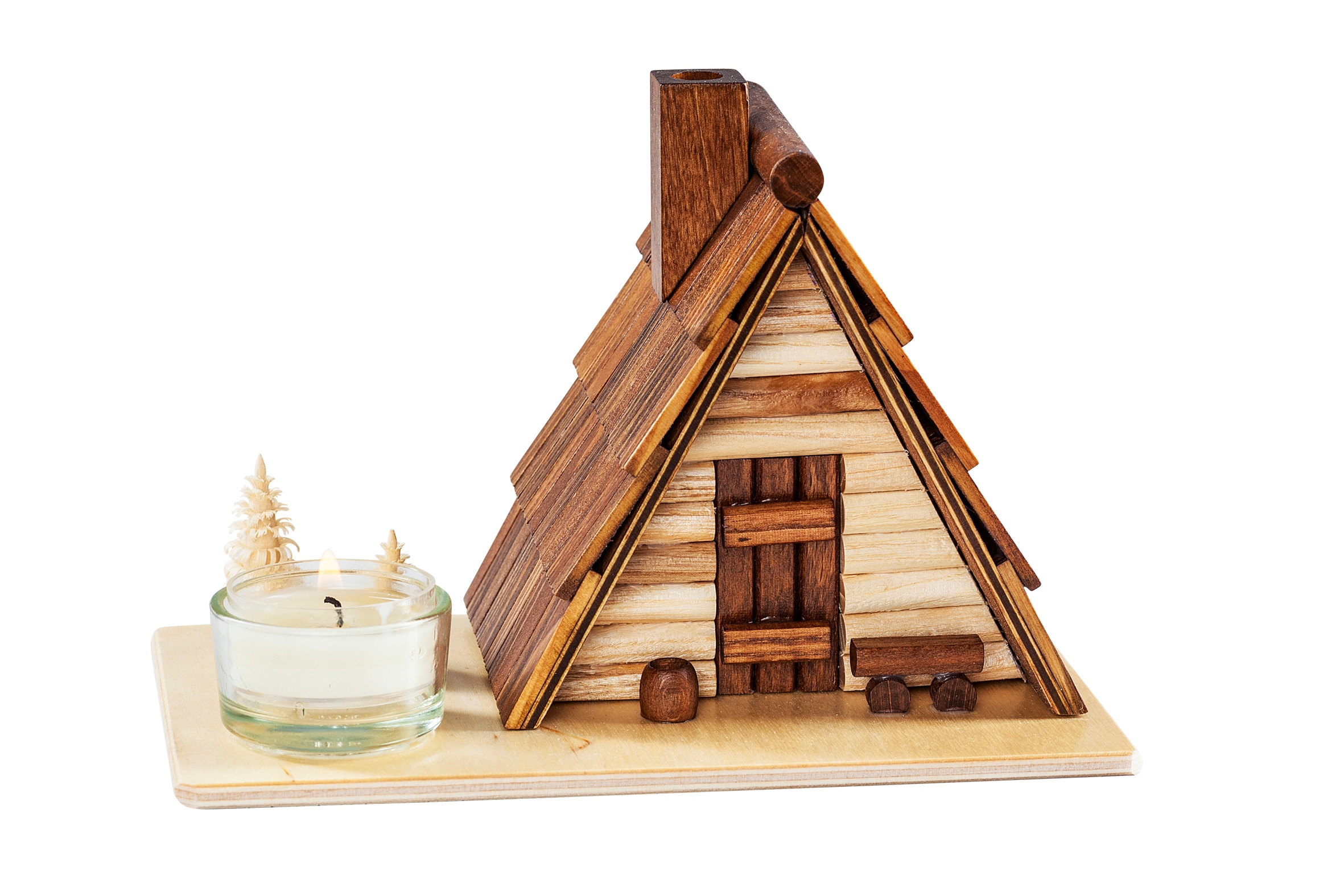 SAICO Original Räuchermännchen "Räucherhaus, Schutzhütte, für ein Teelicht" günstig online kaufen