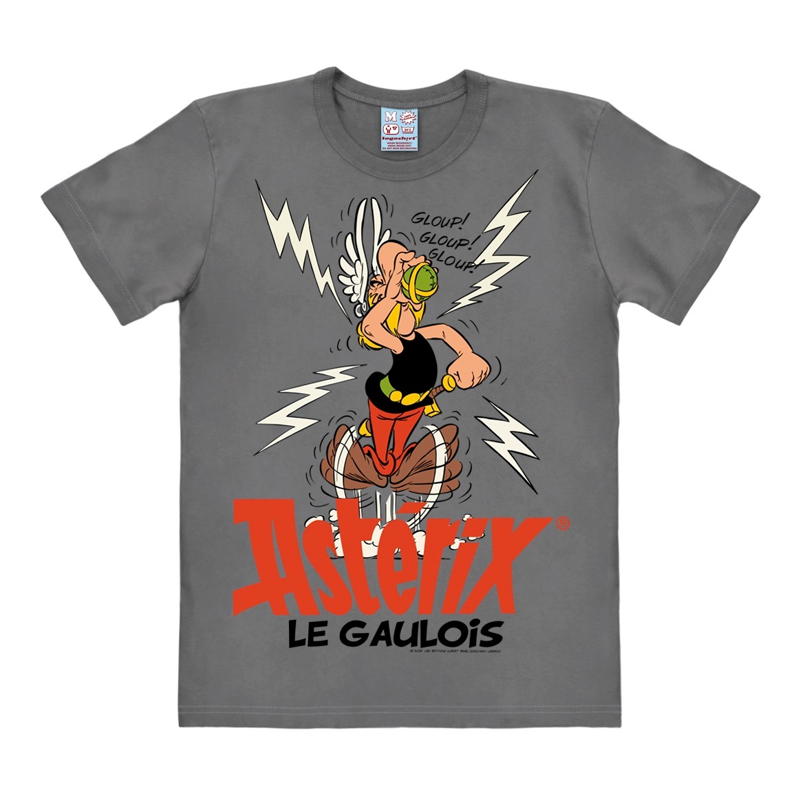 LOGOSHIRT T-Shirt »Asterix - Der Gallier«, mit Retro-Print