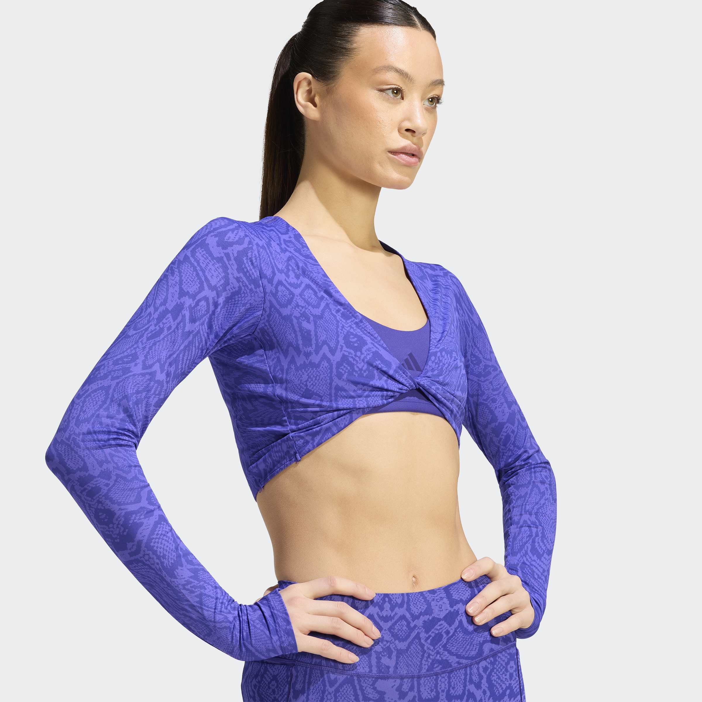 adidas Performance Funktionsshirt "PRIMELIFT WORKOUT SNAKE TWIST, WENDEDESIGN"