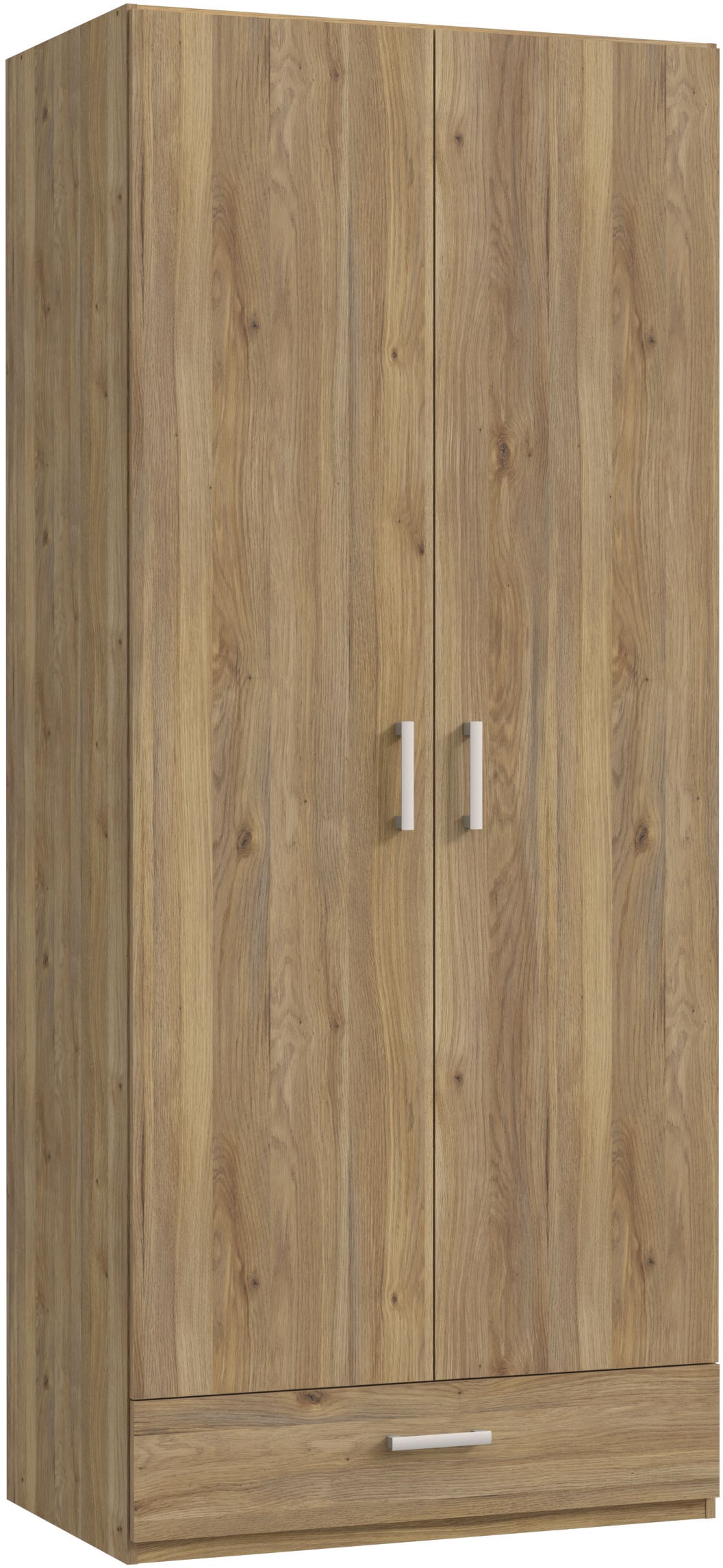 FORTE Kleiderschrank Drehtürenschrank, Stauraum, Schublade günstig online kaufen