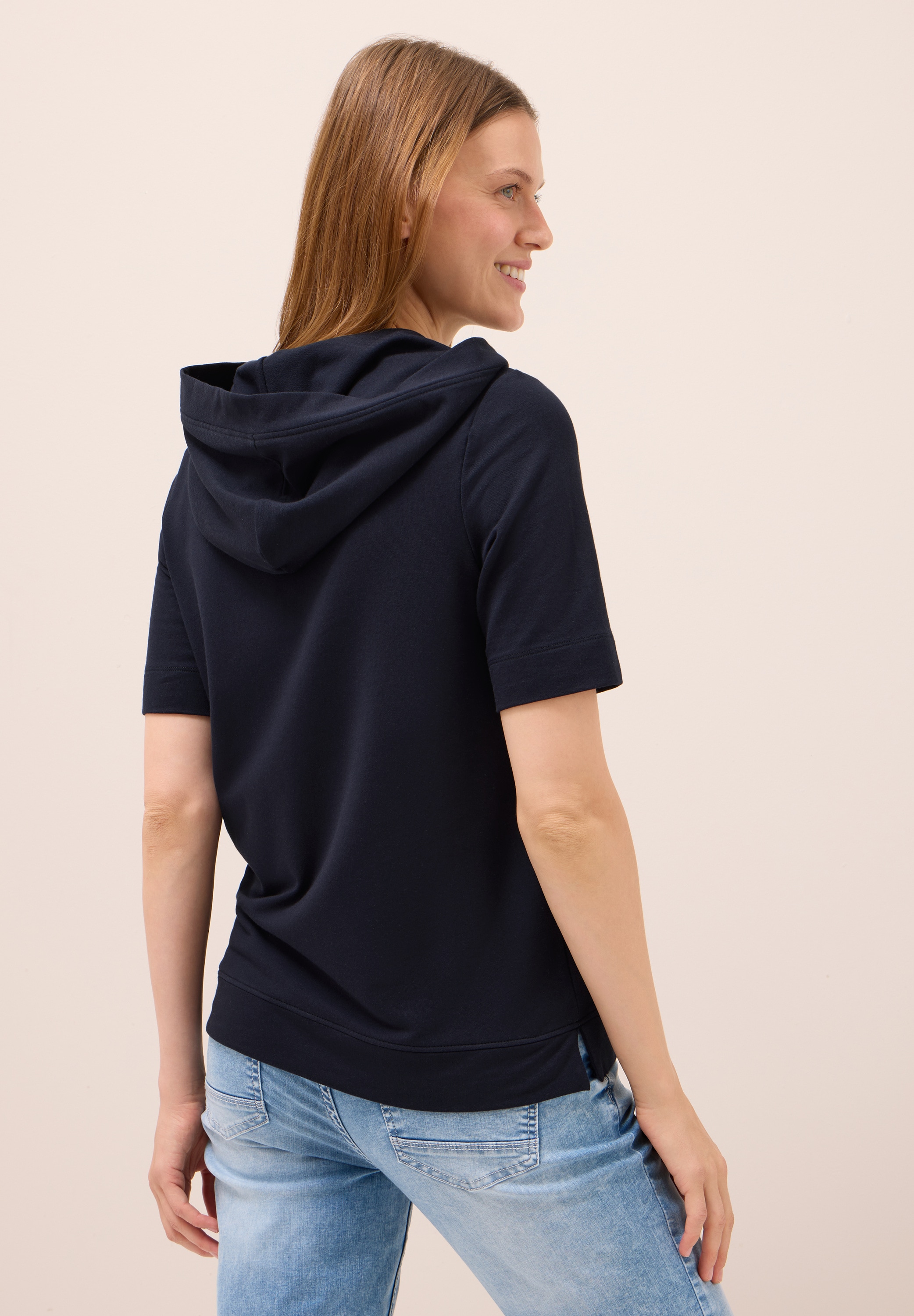 Cecil Kapuzenshirt, im soften Baumwoll-Mix
