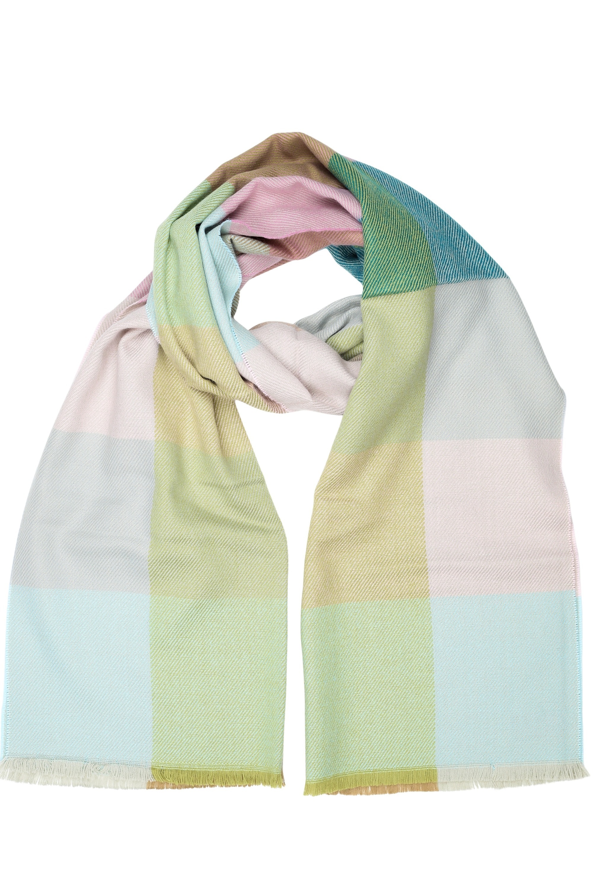 COLLEZIONE ALESSANDRO Wollschal "Block" 1 Stk. tlg. Made in Italy, kuschelw günstig online kaufen