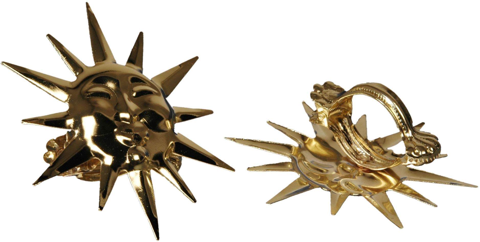 Liedeco Dekoklammer "Sonne" für Gardinen, Vorhänge günstig online kaufen