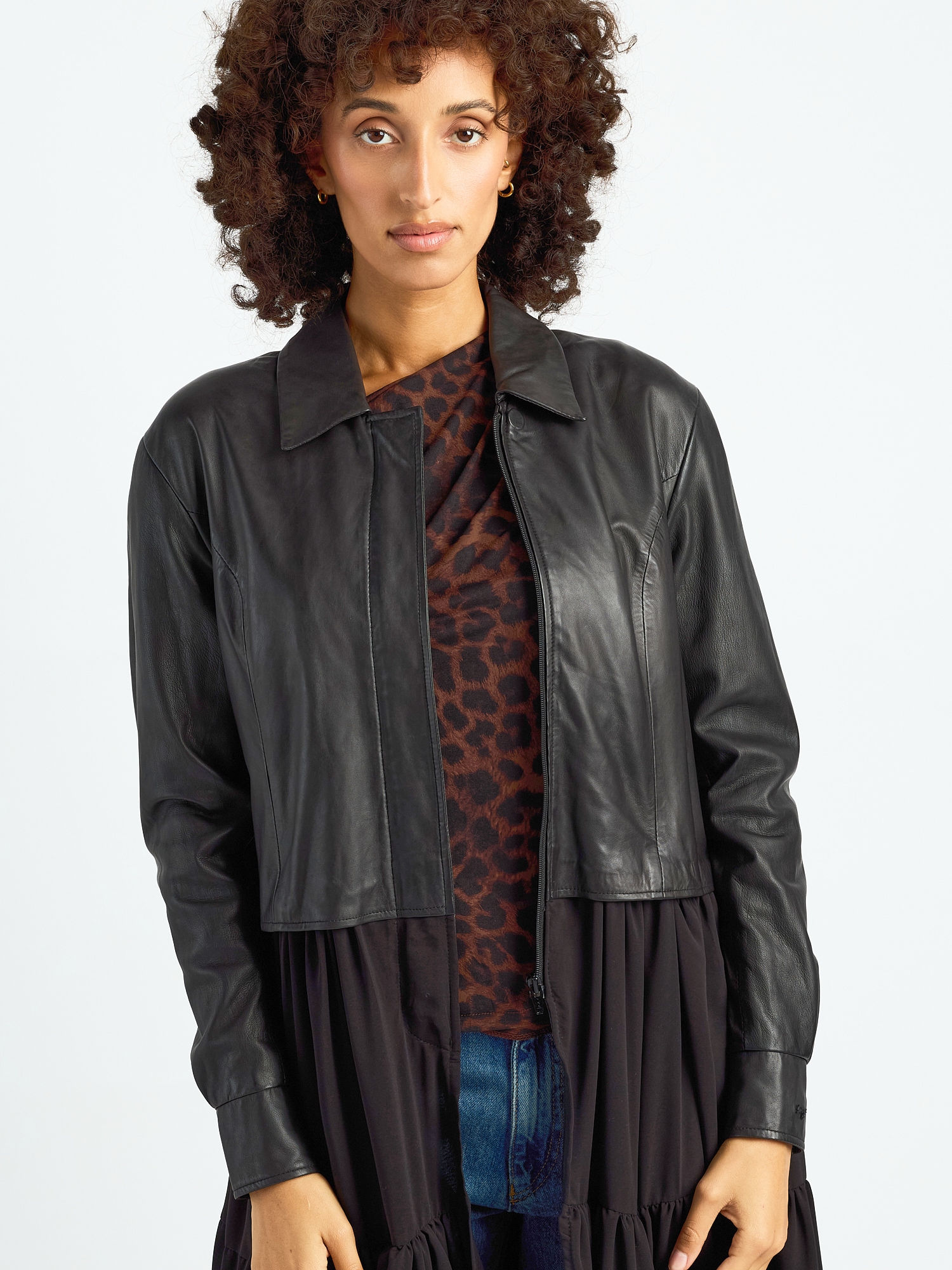 Maze Lederjacke »42023083«