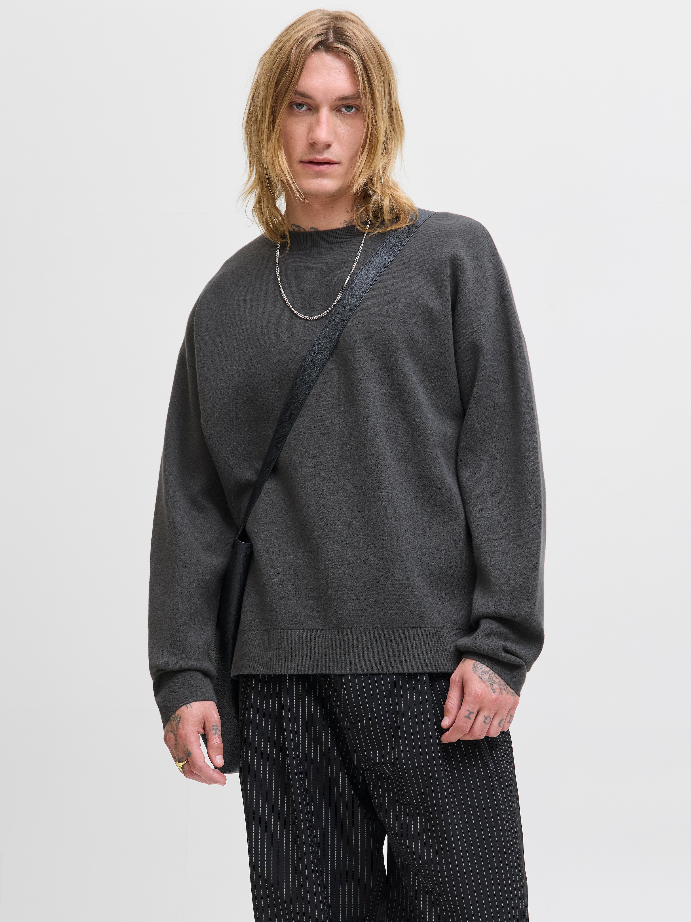 Jack & Jones Strickpullover "JPRBLABRADFORT KNIT CREW NECK" günstig online kaufen