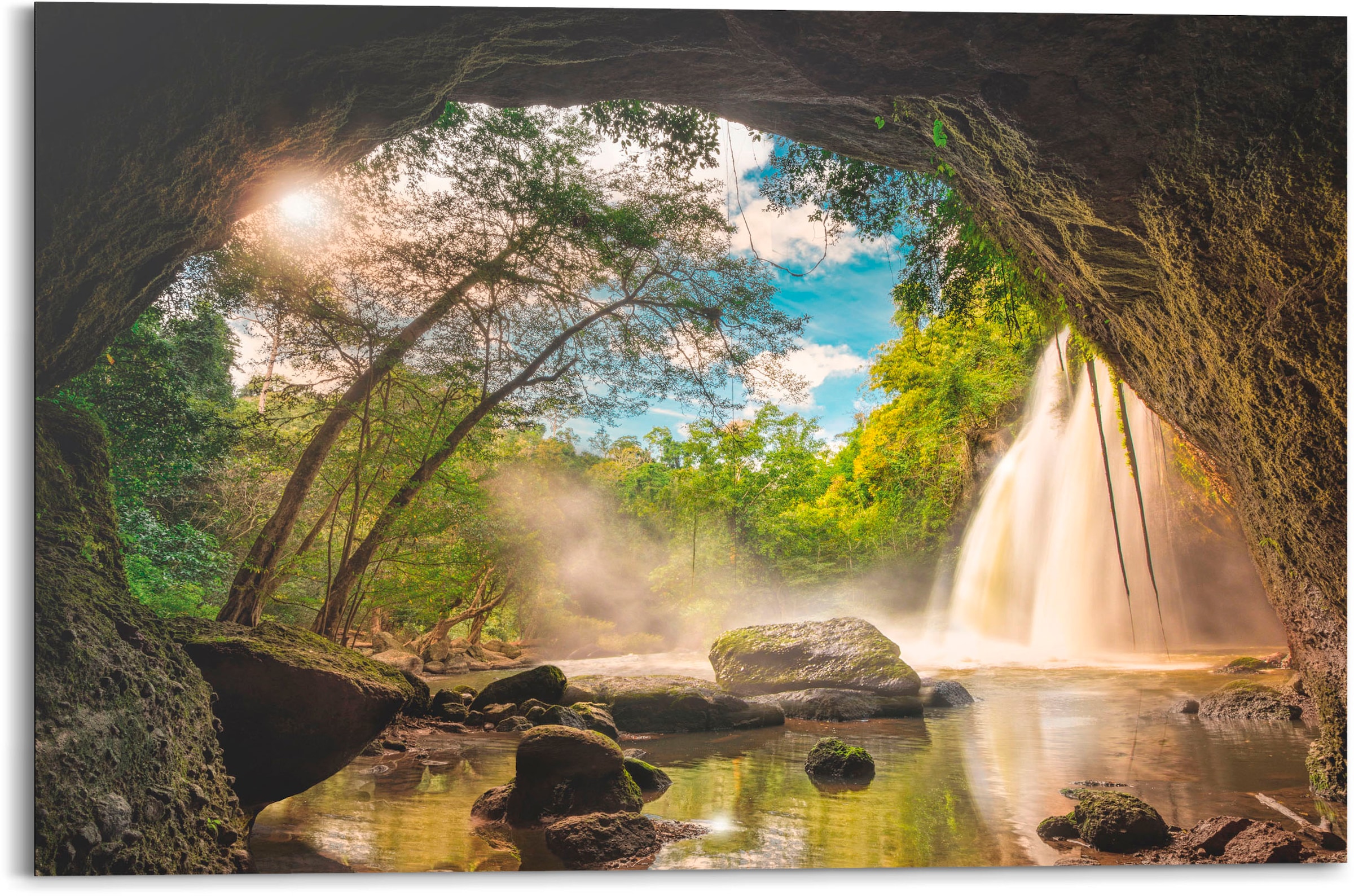 Reinders! Holzbild »Cave St.) | View«, (1 kaufen BAUR