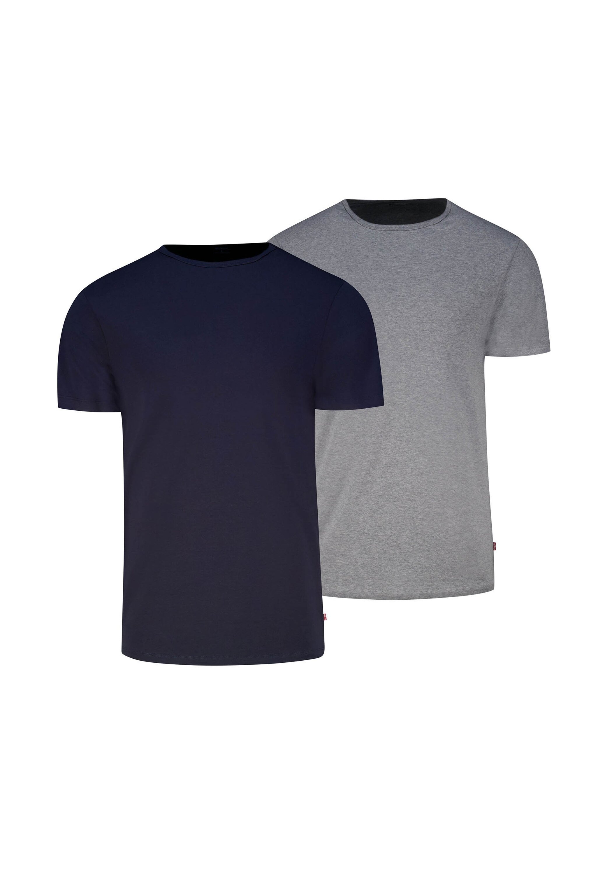 Levis T-Shirt "T-Shirt Solid Crew 2P 2er Pack" 2
