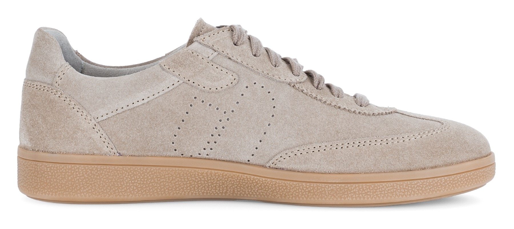 Pius Gabor Sneaker, Freizeitschuh, Schnürschuh, Halbschuh mit Perforation, G-Weite